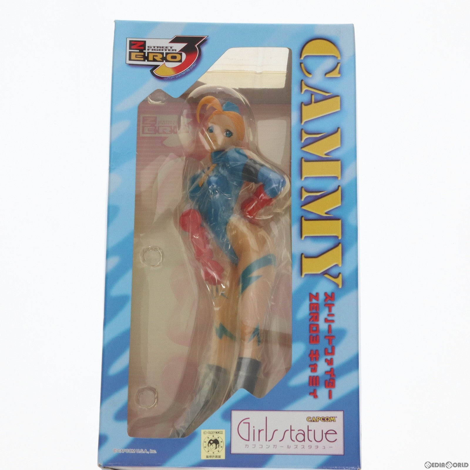 【中古即納】[FIG] カプコンガールズ・スタチュー キャミィ ストリートファイターZERO3 1/7 完成品 フィギュア オーガニック(20061215)