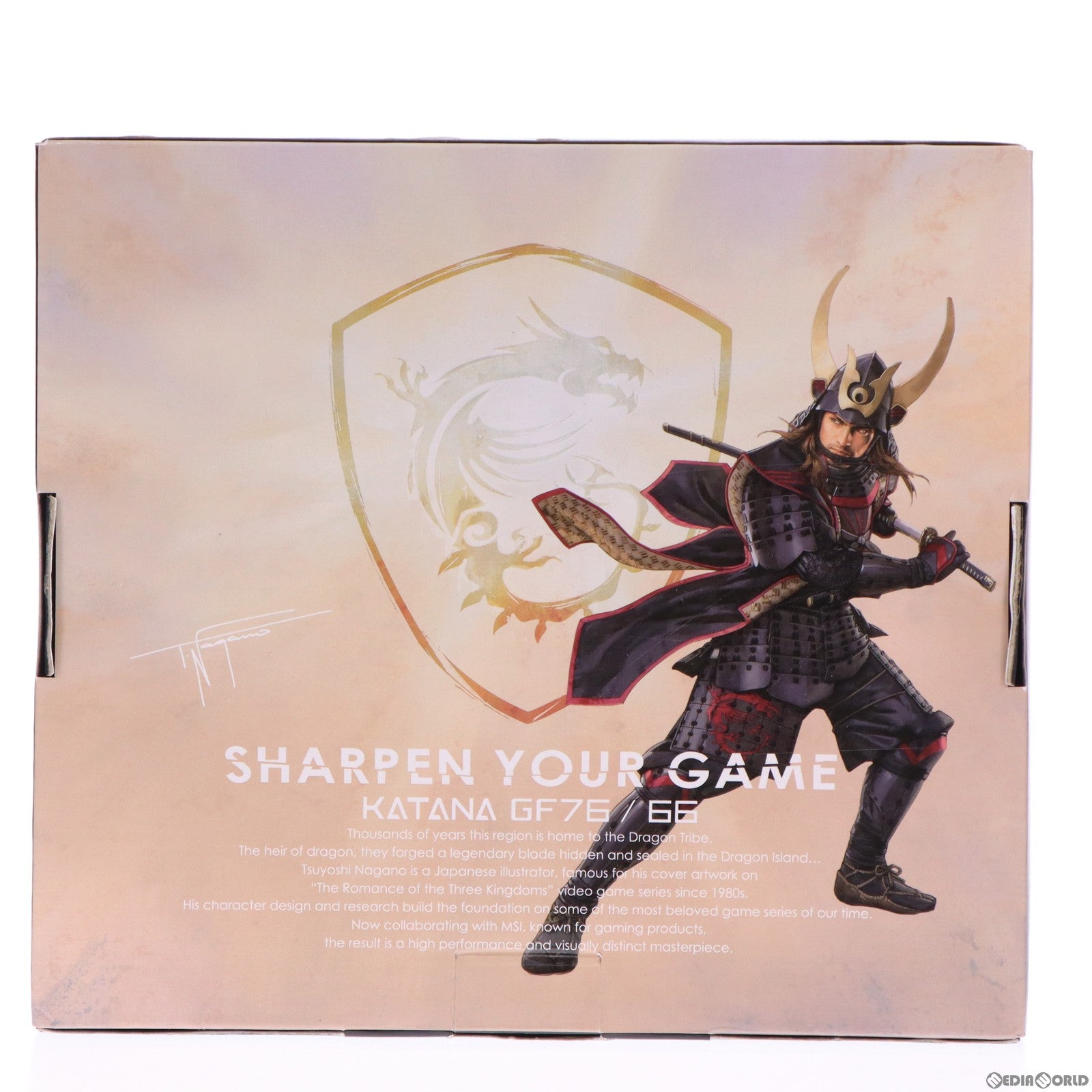 【中古即納】[FIG] MSIオリジナル 兜模型 長野剛コラボレーションMSIオリジナルグッズ プレゼントキャンペーン 完成品 フィギュア msi(20211031)