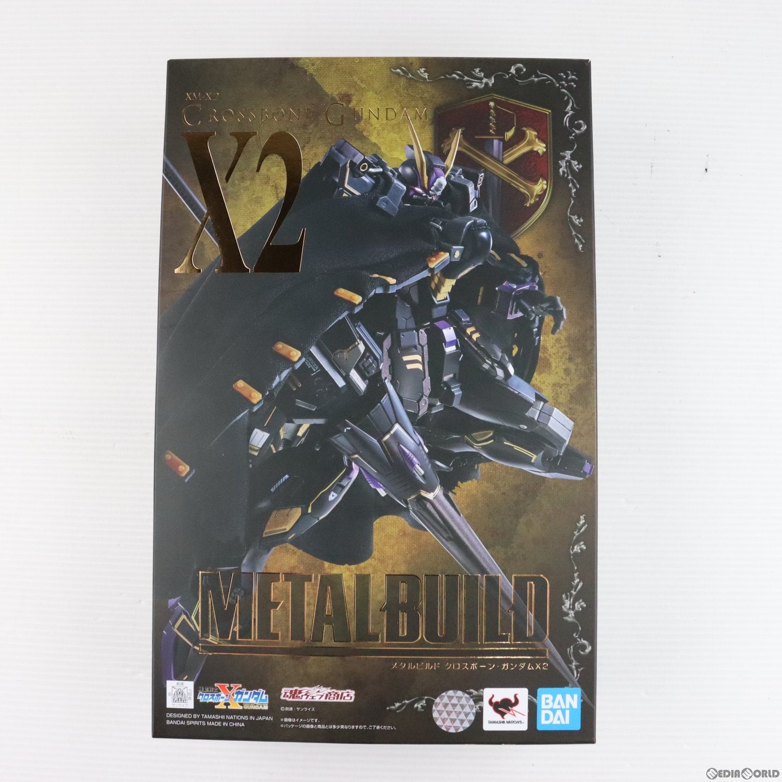 【中古即納】[FIG] 魂ウェブ商店限定 METAL BUILD クロスボーン・ガンダムX2 機動戦士クロスボーン・ガンダム 完成品 可動フィギュア バンダイスピリッツ(20191122)