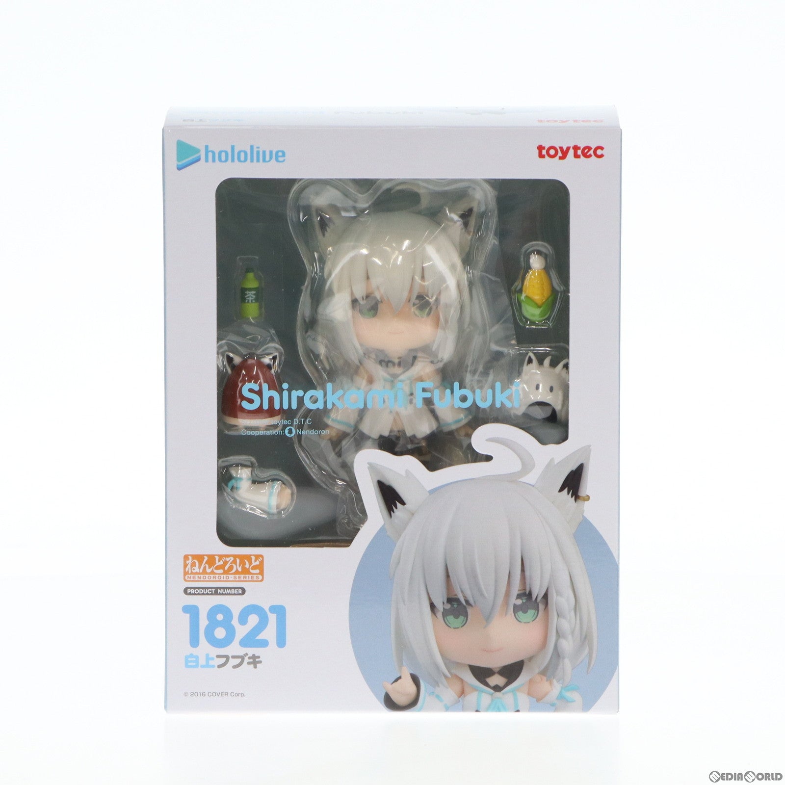 【中古即納】[FIG] ねんどろいど 1821 白上フブキ(しらかみふぶき) ホロライブプロダクション 完成品 可動フィギュア トイテック(20220828)