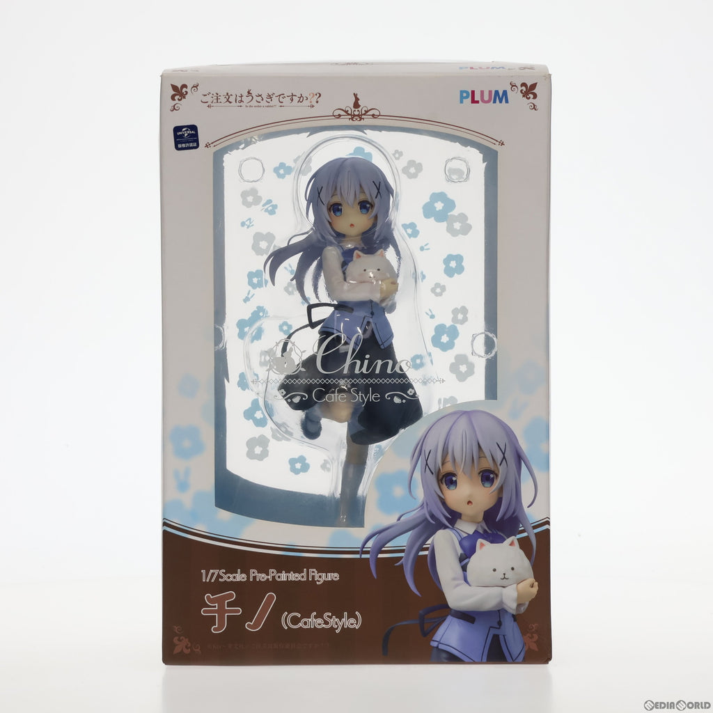 中古即納】[FIG]チノ(Cafe Style) ご注文はうさぎですか?? 1/7 完成品