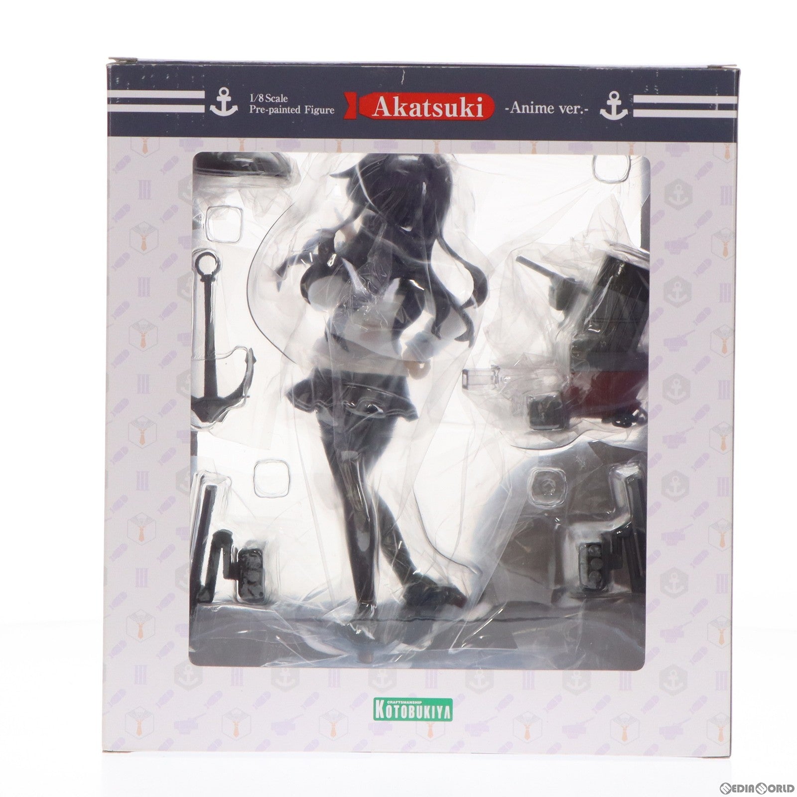 中古即納】[FIG]暁(あかつき) -アニメver.- 艦隊これくしょん -艦これ- 1/8 完成品 フィギュア(PP632) コトブキヤ