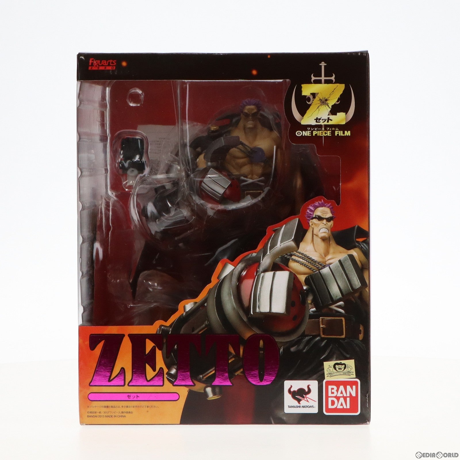 【中古即納】[FIG] フィギュアーツZERO ゼット ONE PIECE(ワンピース) 完成品 フィギュア バンダイ(20130126)