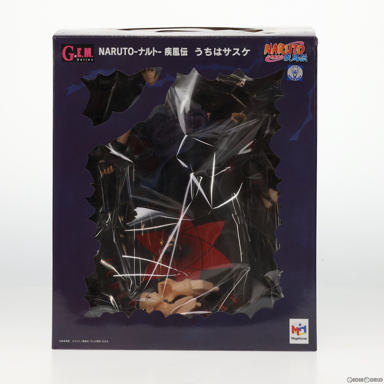 【中古即納】[FIG](再販)G.E.M.シリーズ うちはサスケ NARUTO-ナルト- 疾風伝 完成品 フィギュア メガハウス(20150801)