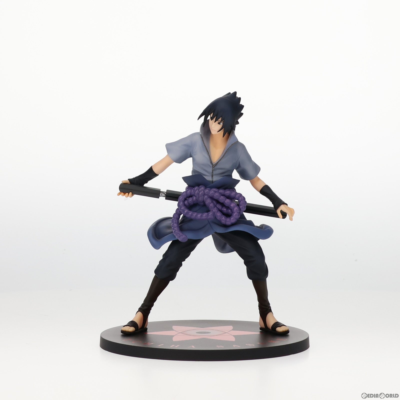 中古即納】[FIG](再販)G.E.M.シリーズ うちはサスケ NARUTO-ナルト- 疾風伝 完成品 フィギュア メガハウス