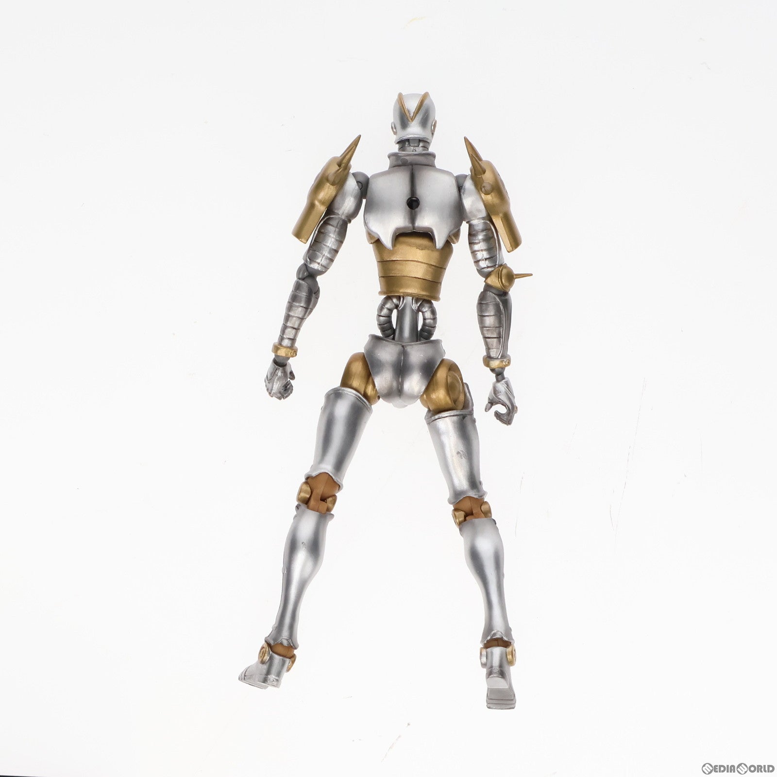 【中古即納】[FIG]超像可動 51.シルバー・チャリオッツ・セカンド(荒木飛呂彦指定カラー) ジョジョの奇妙な冒険 第三部  スターダストクルセイダース 完成品 可動フィギュア メディコス・エンタテインメント (20130331)