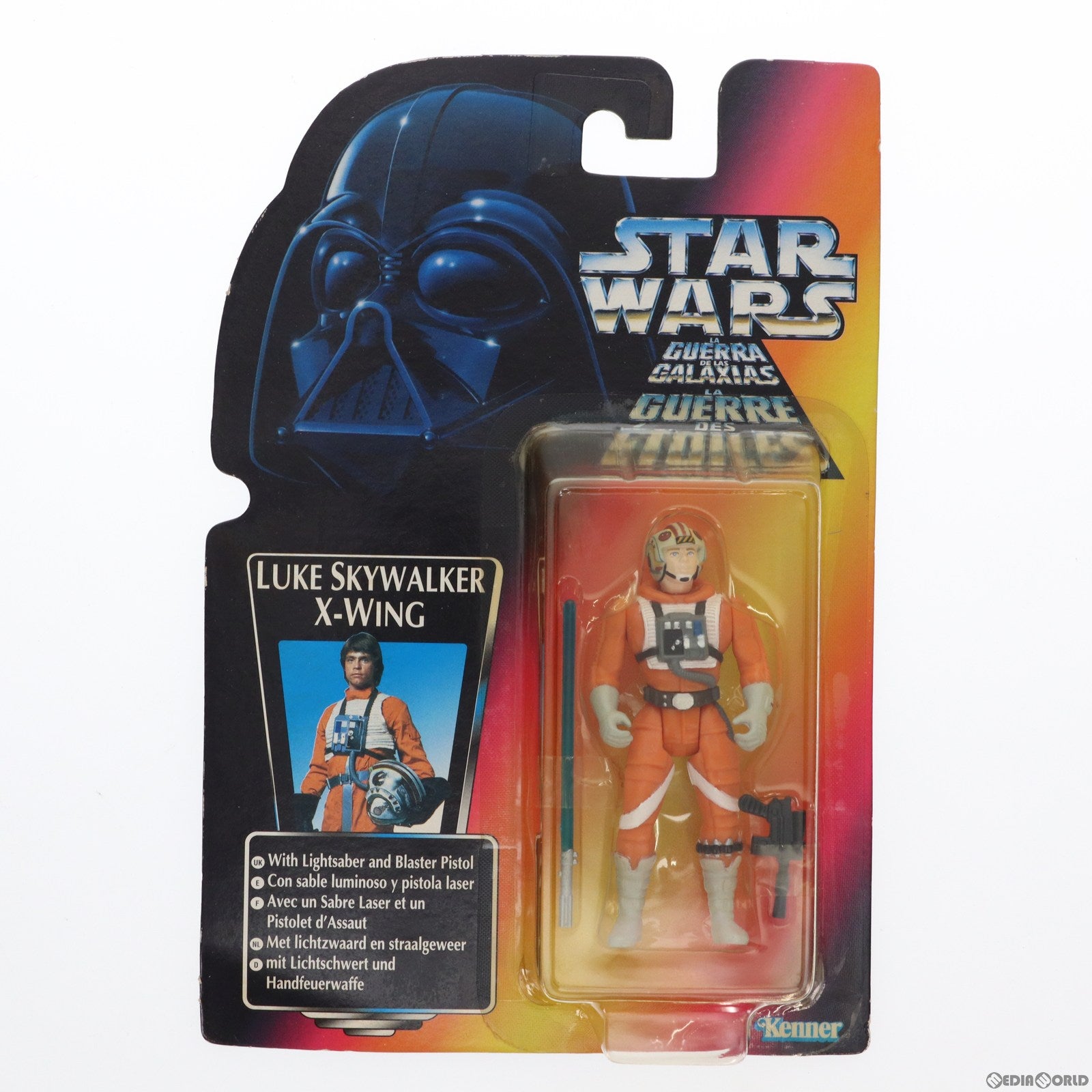 【中古即納】[FIG] スター・ウォーズ パワー・オブ・ザ・フォース ベーシックフィギュア ルーク イン X-ウィングファイター マルチランゲージ版 STAR WARS 完成品 可動フィギュア ハズブロ(19991231)