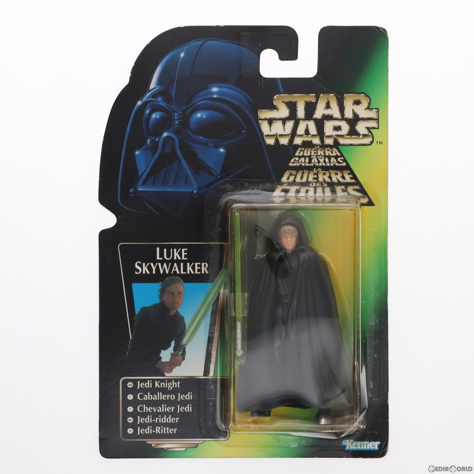 【中古即納】[FIG] スター・ウォーズ ベーシックフィギュア ルーク ジェダイナイト マルチランゲージ版 STAR WARS パワー・オブ・ザ・フォース 完成品 可動フィギュア ハズブロ(19991231)