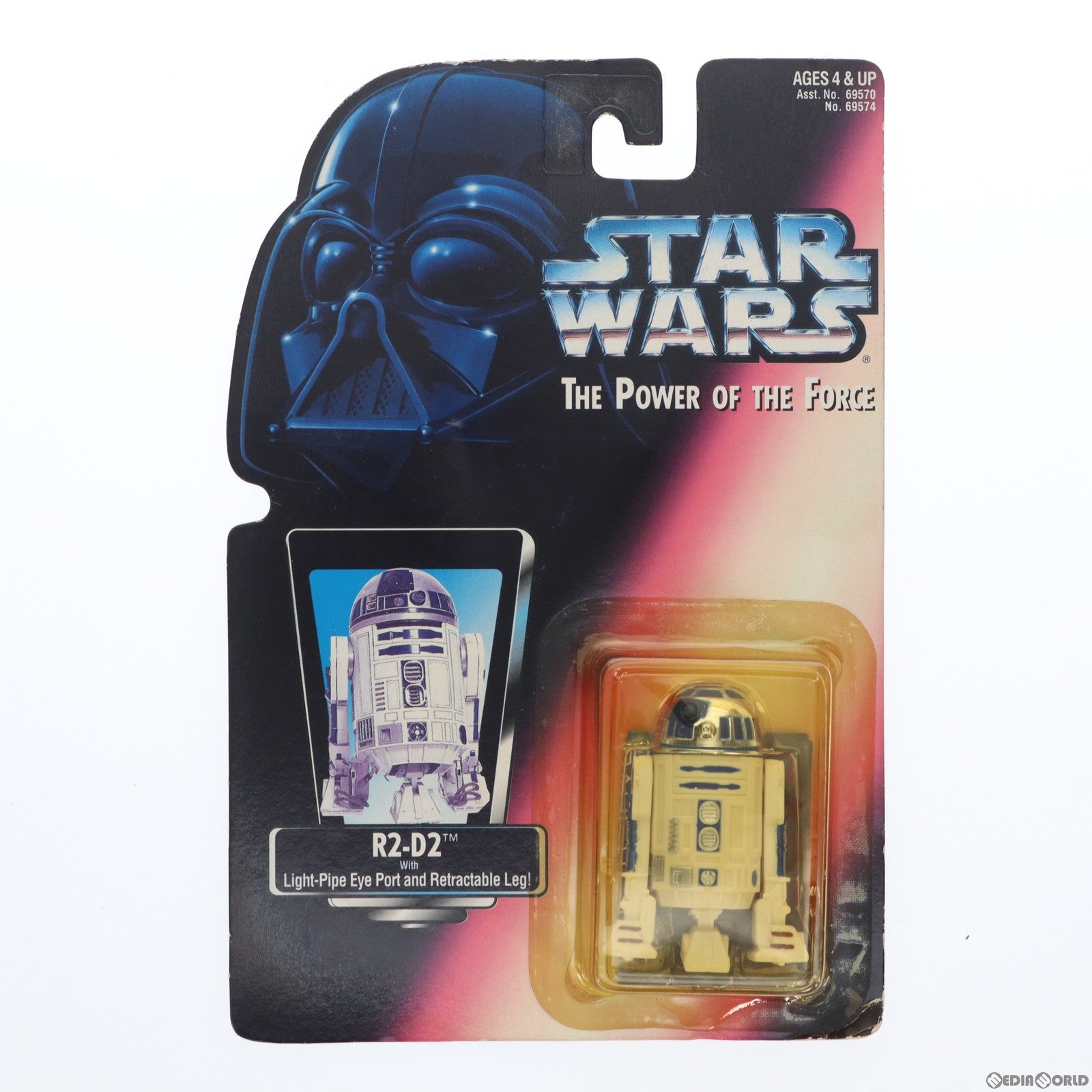 【中古即納】[FIG] The Power Of The Force スター・ウォーズ ベーシックフィギュア R2-D2(アールツー・ディーツー) STAR WARS 完成品 可動フィギュア(69574) ハズブロージャパン(19951231)