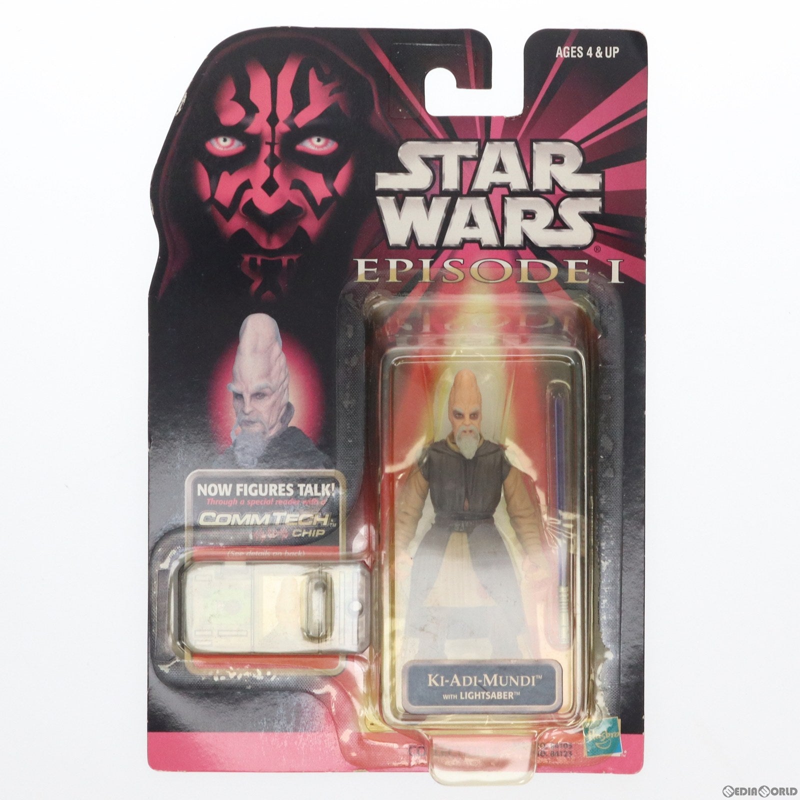 【中古即納】[FIG] スター・ウォーズ コムテックフィギュア キ・アディ・ムンディ STAR WARS エピソード1/ファントム・メナス 完成品 可動フィギュア トミー(19991231)