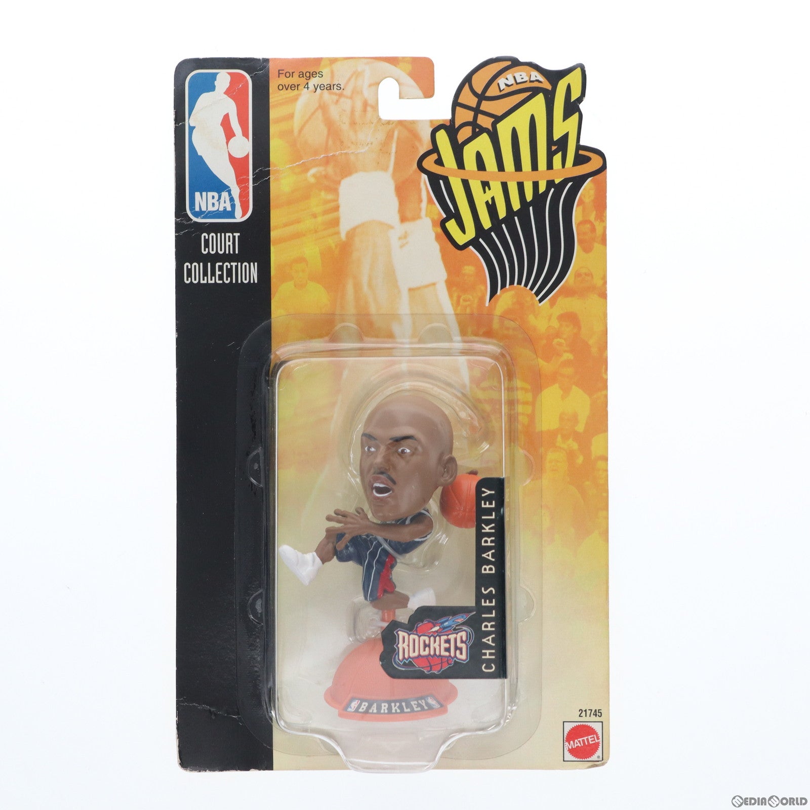 【中古即納】[FIG] NBA JAMS Charles Barkley(チャールズ・バークレー) Houston Rockets(ヒューストン・ロケッツ) 完成品 フィギュア(21745-0910) Mattel(マテル) (19981231)