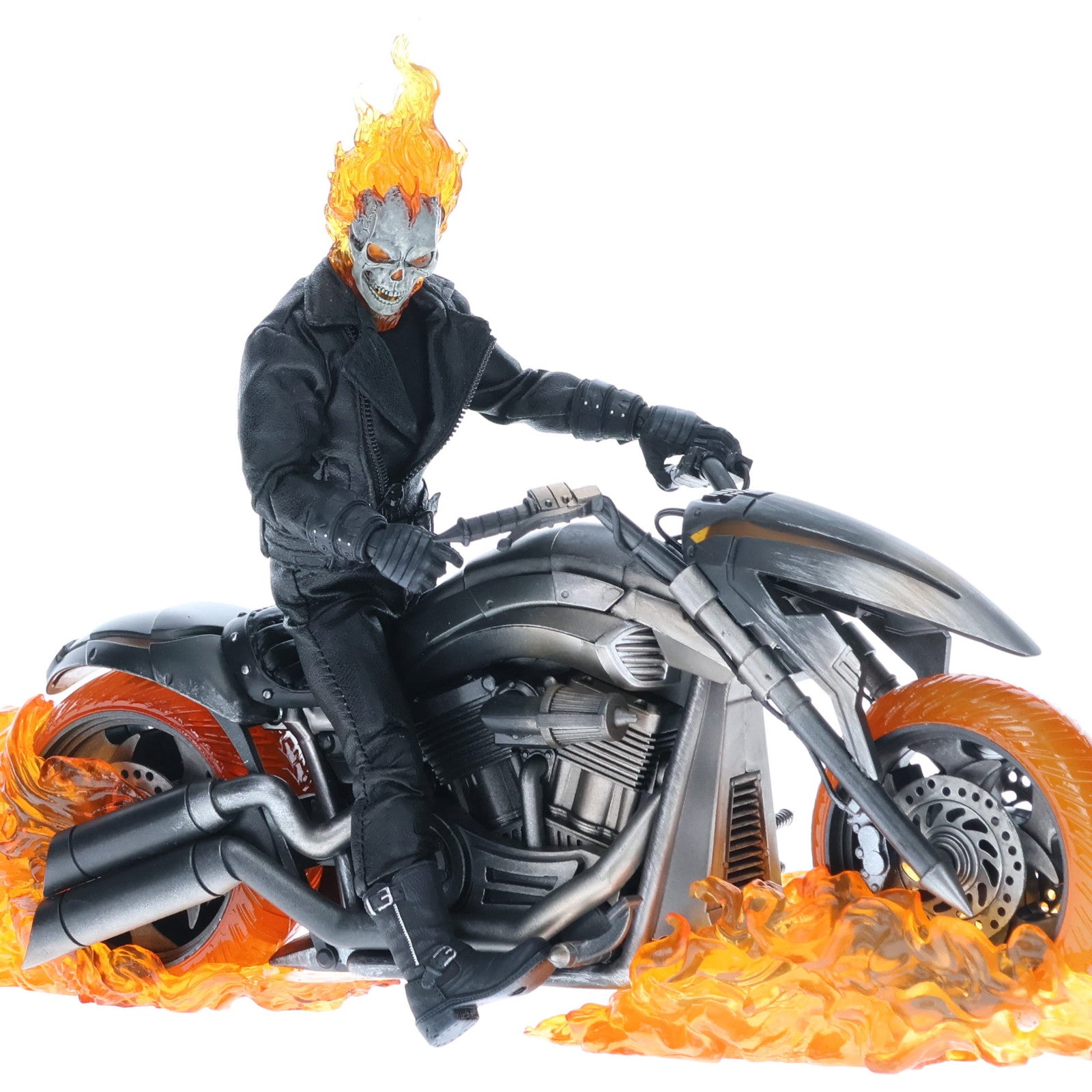 【中古即納】[FIG]ワン12コレクティブ ゴーストライダー with ヘルバイク 1/12 完成品 アクションフィギュアセット(海外流通版)  メズコトイズ(20211231)