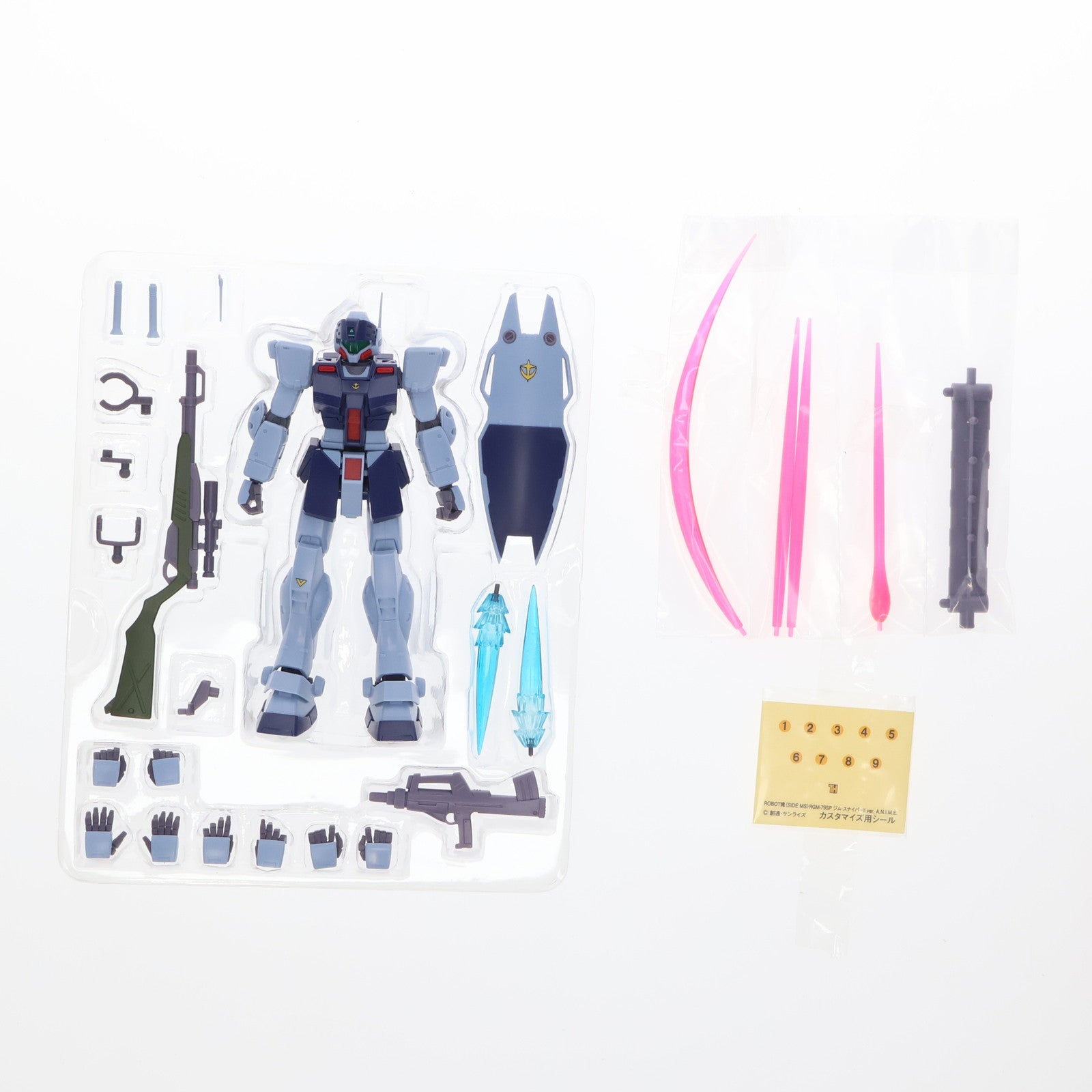 【中古即納】[FIG]ROBOT魂(SIDE MS) RGM-79SP ジム・スナイパーII ver. A.N.I.M.E. 機動戦士ガンダム0080  ポケットの中の戦争 完成品 可動フィギュア バンダイスピリッツ(20190216)