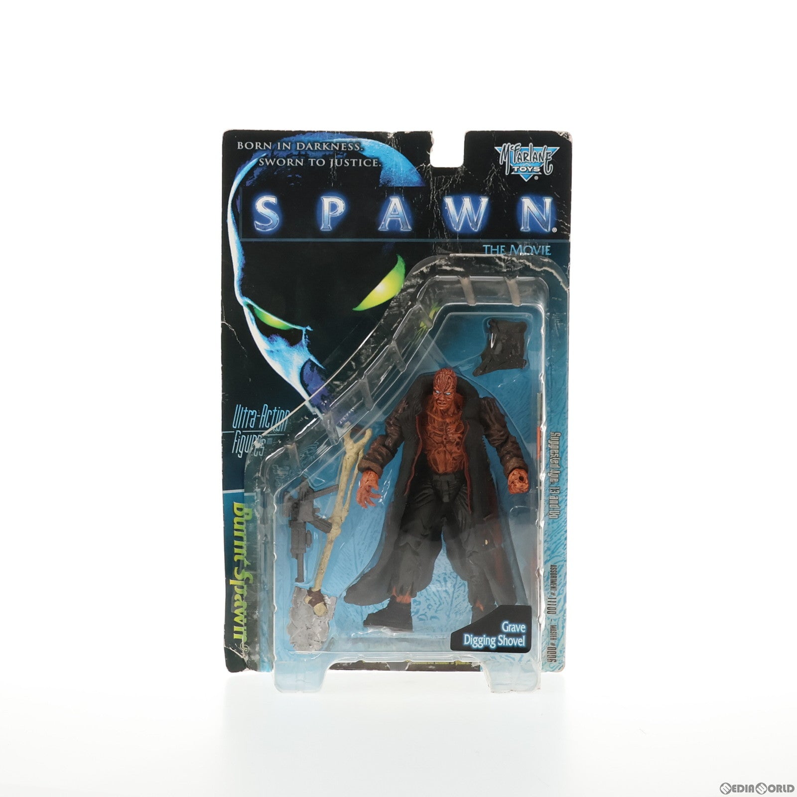 【中古即納】[FIG] ウルトラアクションフィギュア Burnt Spawn(バーント・スポーン) SPAWN THE MOVIE(スポーン ザ・ムービー) 完成品 可動フィギュア マクファーレン・トイズ(19971231)