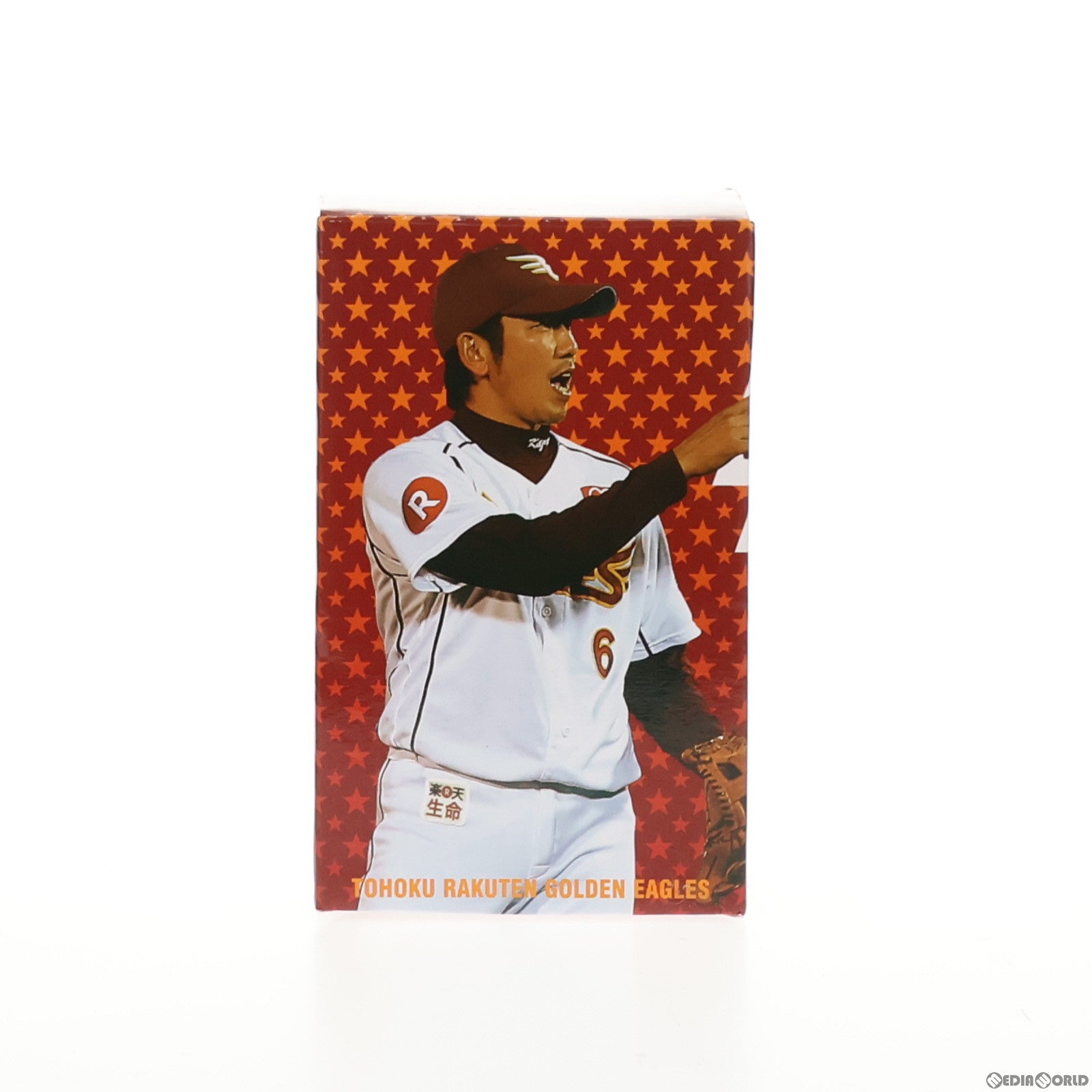 【中古即納】[FIG] 藤田一也(ふじたかずや) 背番号6 東北楽天ゴールデンイーグルス ボブルヘッドフィギュア オリックス・バファローズ戦 ファンクラブ会員限定配布品 完成品 フィギュア 楽天野球団(20150712)