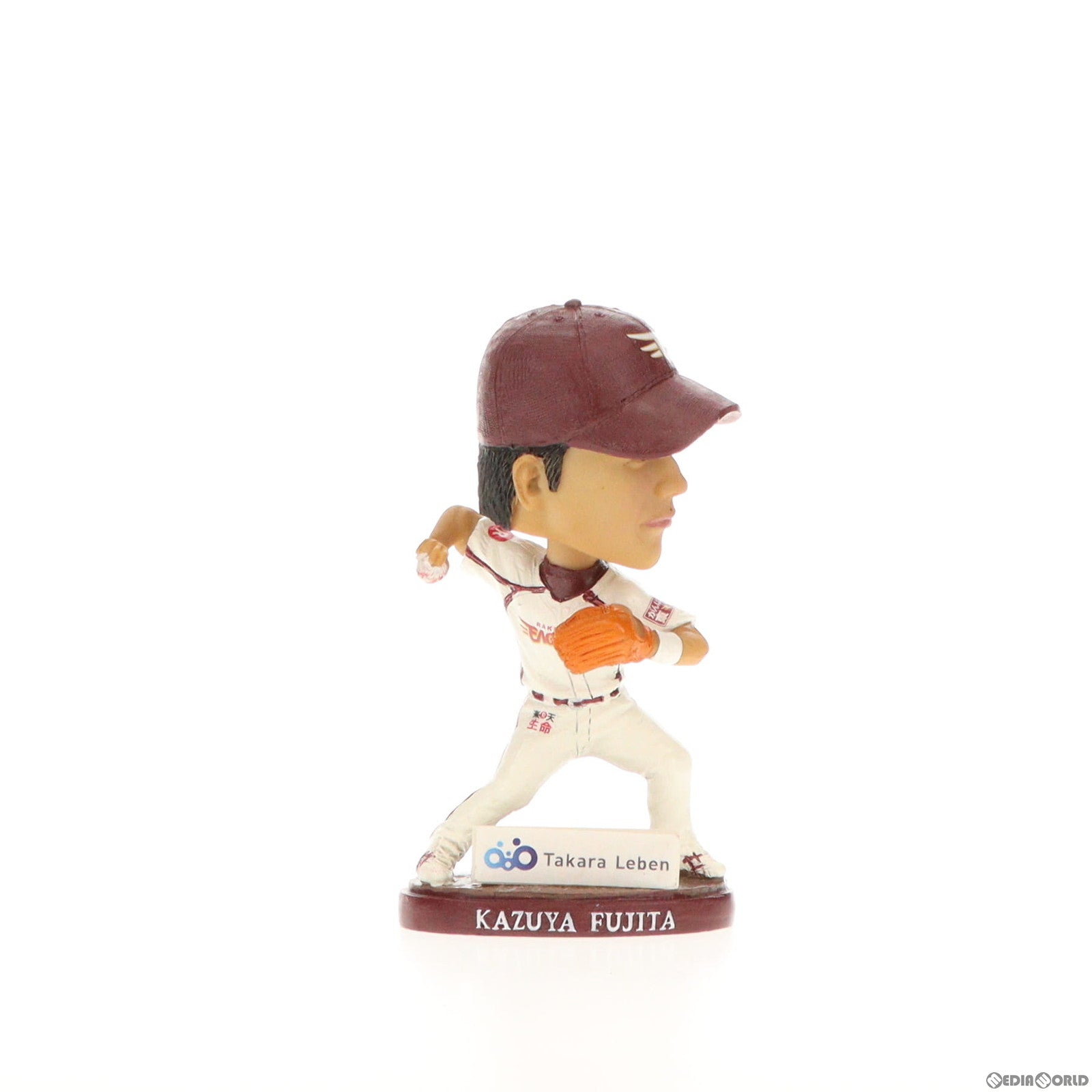 【中古即納】[FIG] 藤田一也(ふじたかずや) 背番号6 東北楽天ゴールデンイーグルス ボブルヘッドフィギュア オリックス・バファローズ戦 ファンクラブ会員限定配布品 完成品 フィギュア 楽天野球団(20150712)