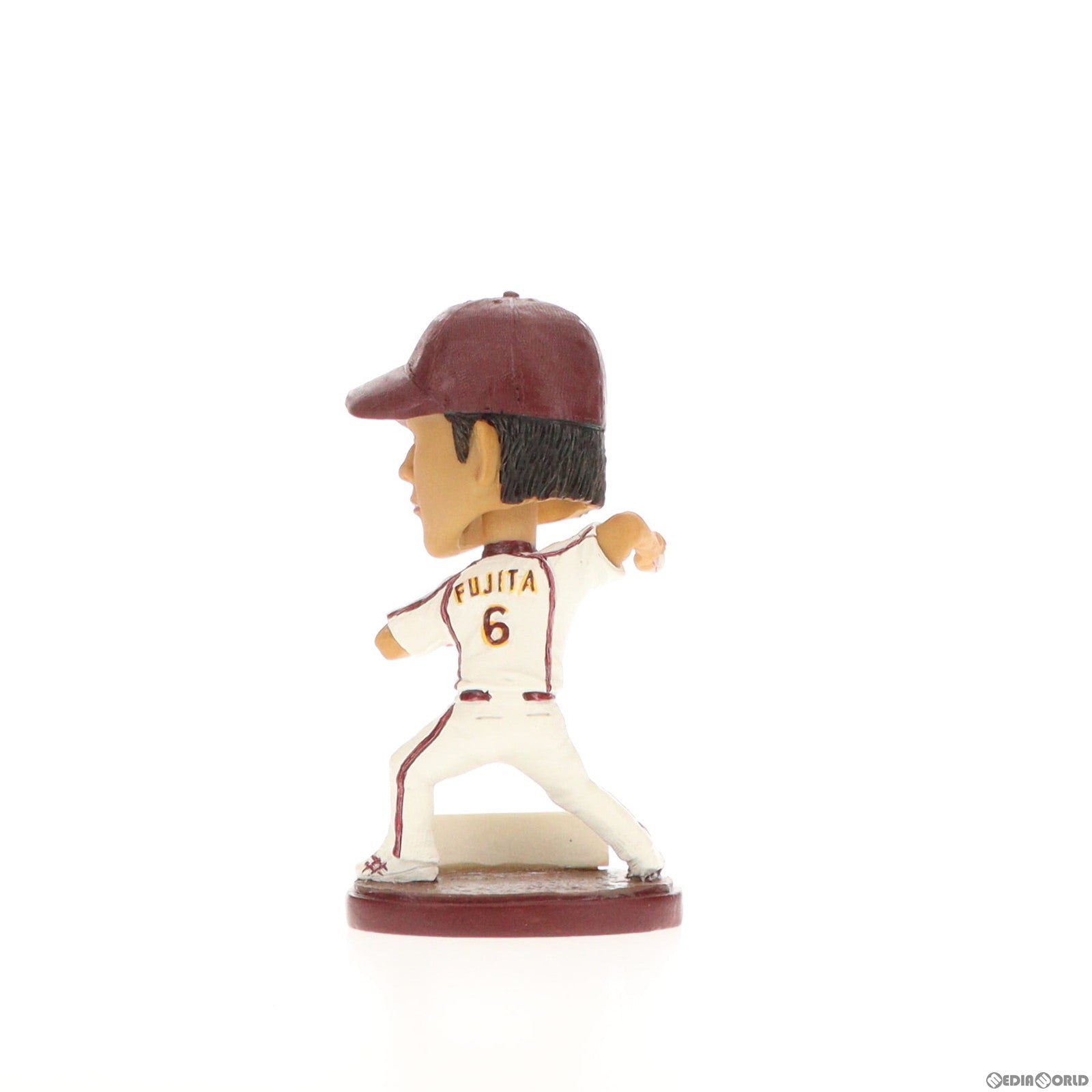 【中古即納】[FIG] 藤田一也(ふじたかずや) 背番号6 東北楽天ゴールデンイーグルス ボブルヘッドフィギュア オリックス・バファローズ戦 ファンクラブ会員限定配布品 完成品 フィギュア 楽天野球団(20150712)