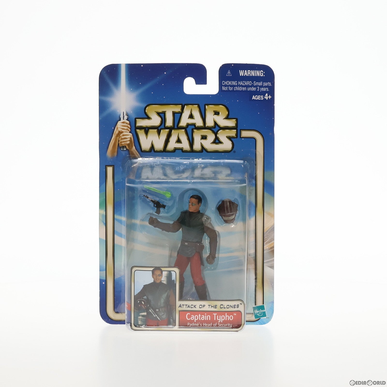 【中古即納】[FIG] スター・ウォーズ ベーシックフィギュア キャプテン・タイフォ STAR WARS エピソード2/クローンの攻撃 完成品 可動フィギュア(84862) トミー(20020410)
