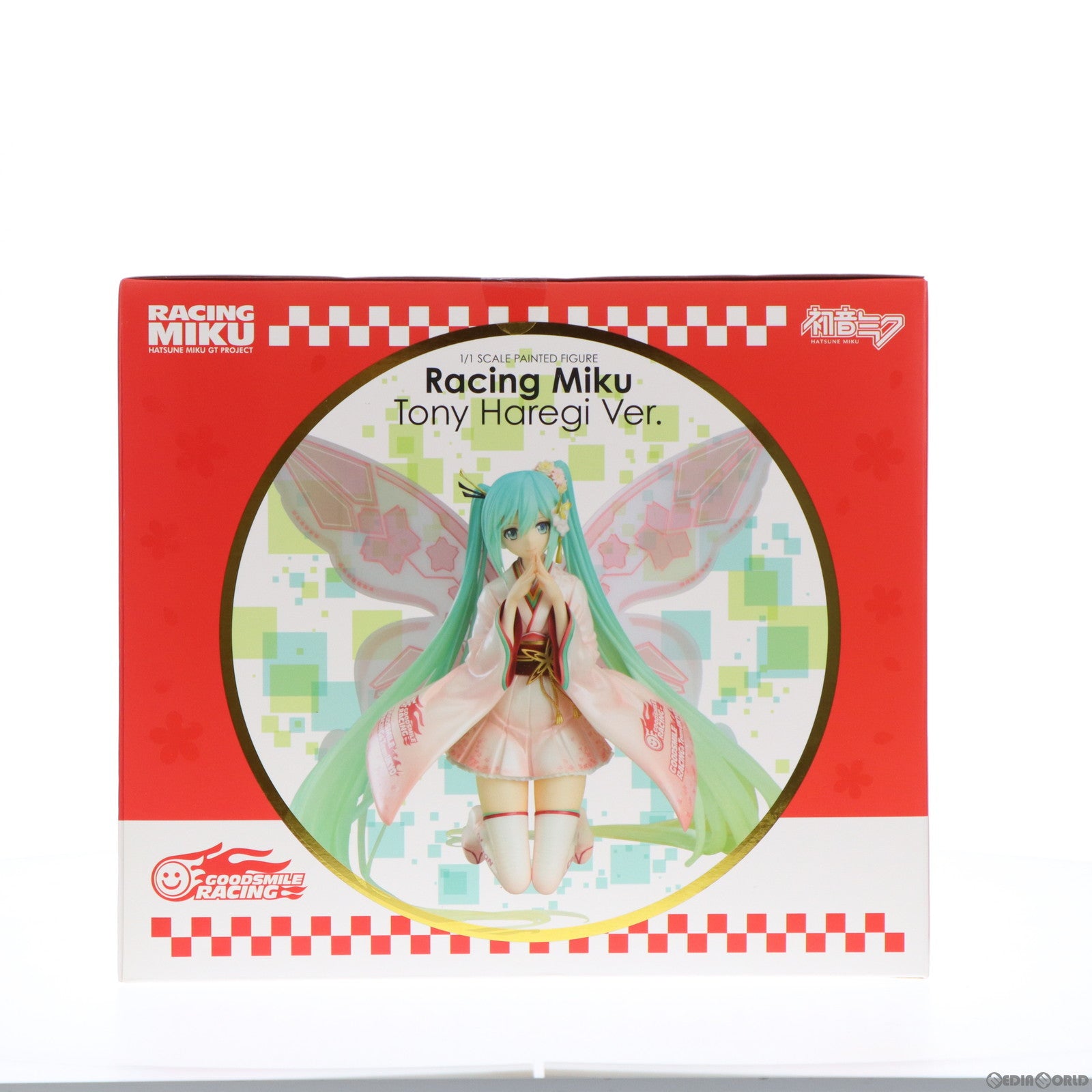 【中古即納】[FIG] レーシングミク Tony 晴着Ver. 初音ミク GTプロジェクト 1/1 完成品 フィギュア グッドスマイルレーシング(20200529)