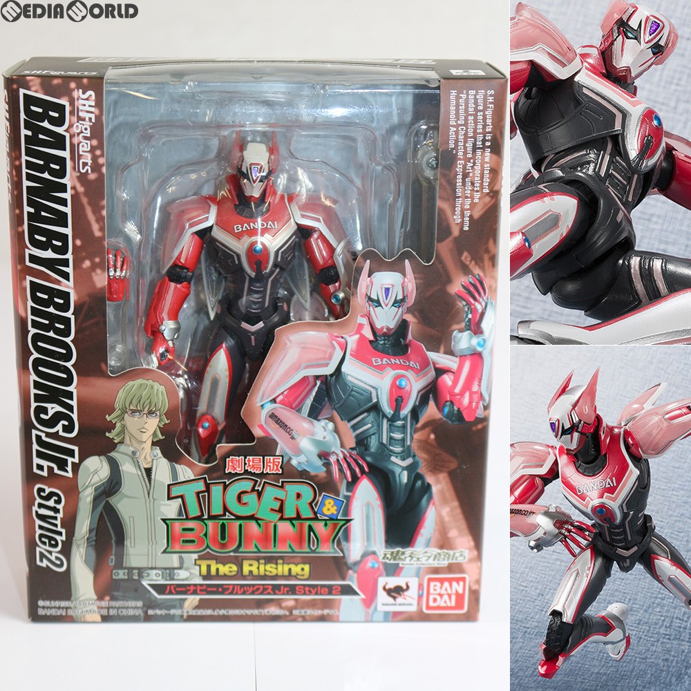 【中古即納】[FIG] 魂ウェブ商店限定 S.H.Figuarts(フィギュアーツ) バーナビー・ブルックス Jr. Style 2 劇場版 TIGER BUNNY -The Rising- 完成品 可動フィギュア バンダイ(20140919)