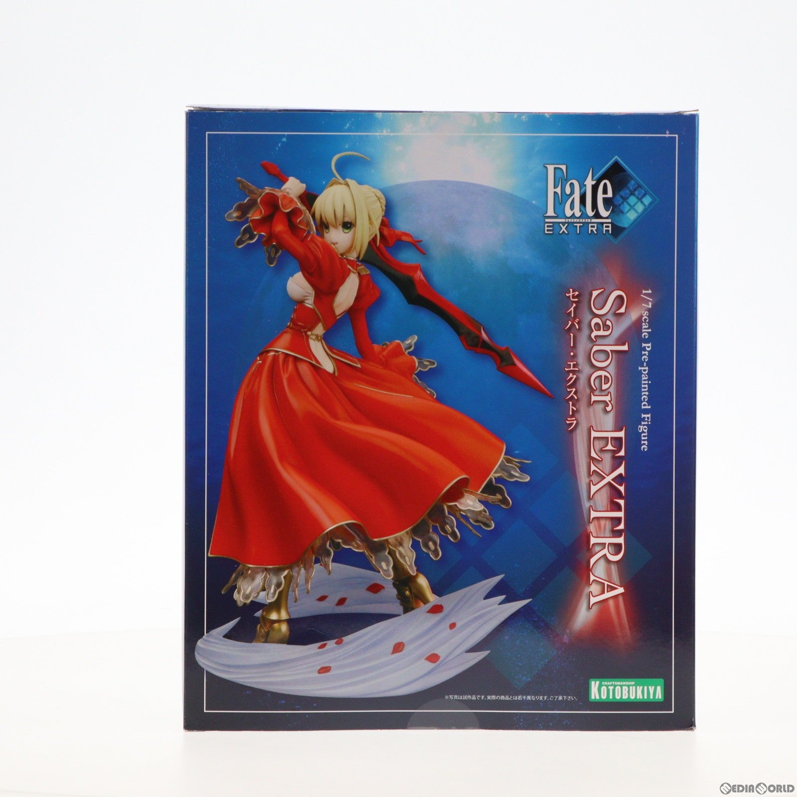 【中古即納】[FIG]セイバー・エクストラ Fate/EXTRA(フェイト/エクストラ) 1/7 完成品 フィギュア(PP554) コトブキヤ(20180420)