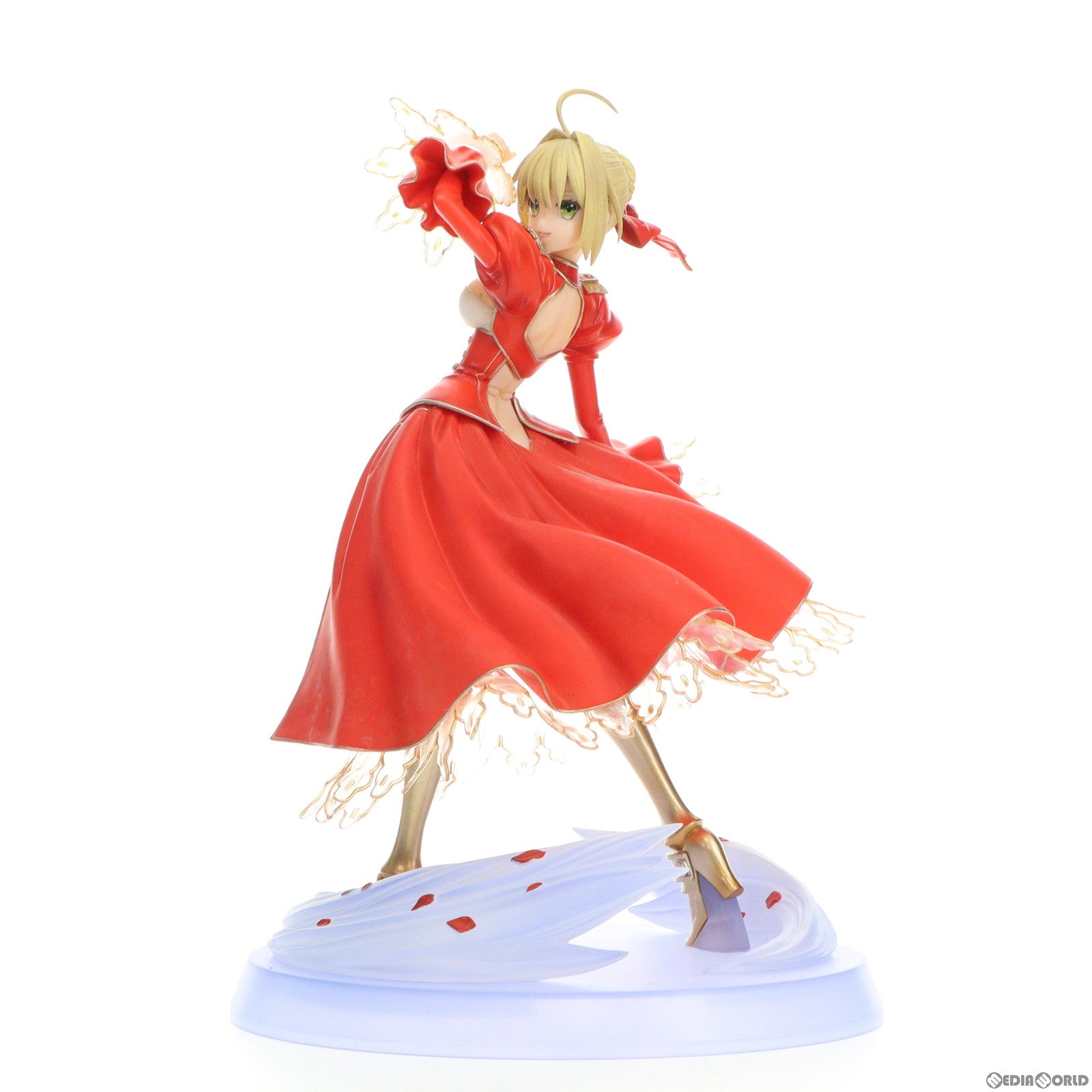 【中古即納】[FIG]セイバー・エクストラ Fate/EXTRA(フェイト/エクストラ) 1/7 完成品 フィギュア(PP554) コトブキヤ(20180420)