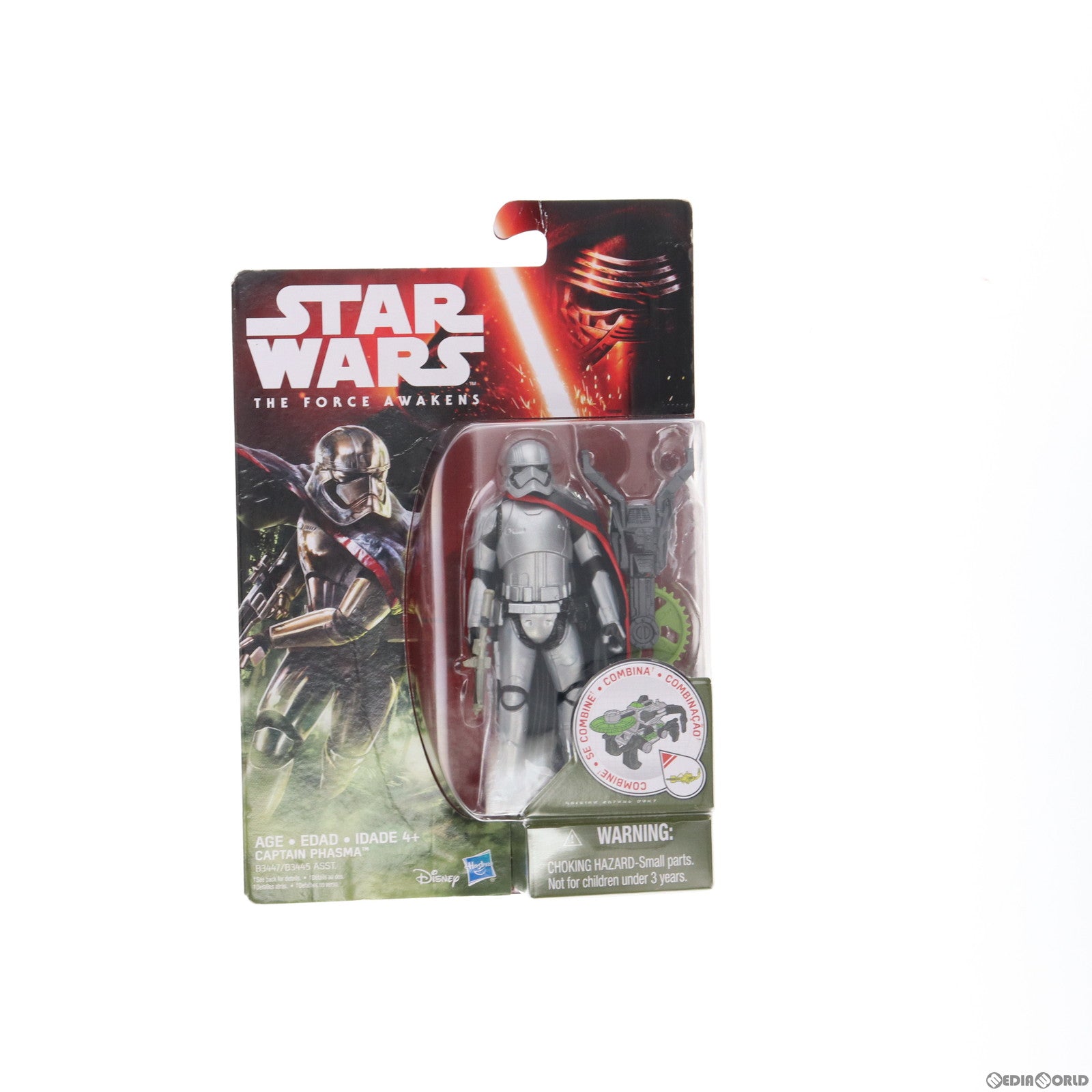 【中古即納】[FIG]スター・ウォーズ ベーシックフィギュア キャプテン・ファズマ STAR WARS/フォースの覚醒 完成品 可動フィギュア タカラトミー(20150926)