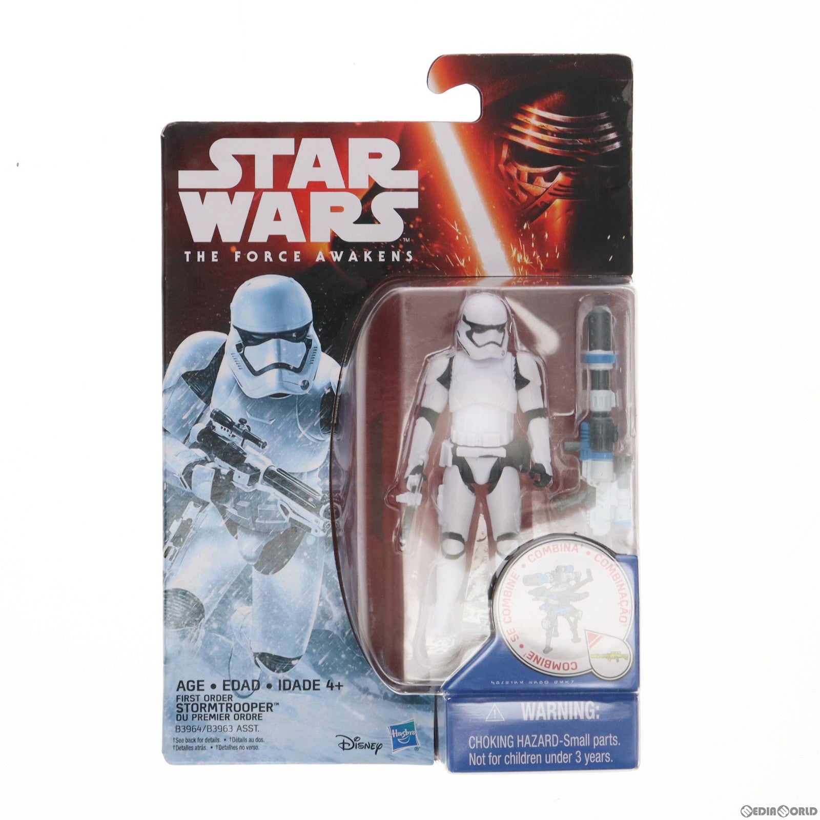 【中古即納】[FIG]スター・ウォーズ ベーシックフィギュア ファースト・オーダー ストームトルーパー STAR WARS/フォースの覚醒 完成品 可動フィギュア タカラトミー(20150926)