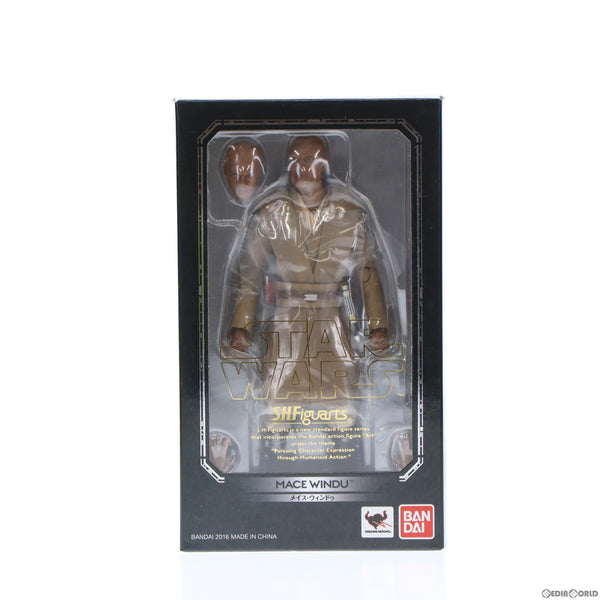 中古即納】[FIG]S.H.Figuarts(フィギュアーツ) メイス・ウィンドゥ STAR WARS(スター・ウォーズ) 完成品 可動フィギュア  バンダイ