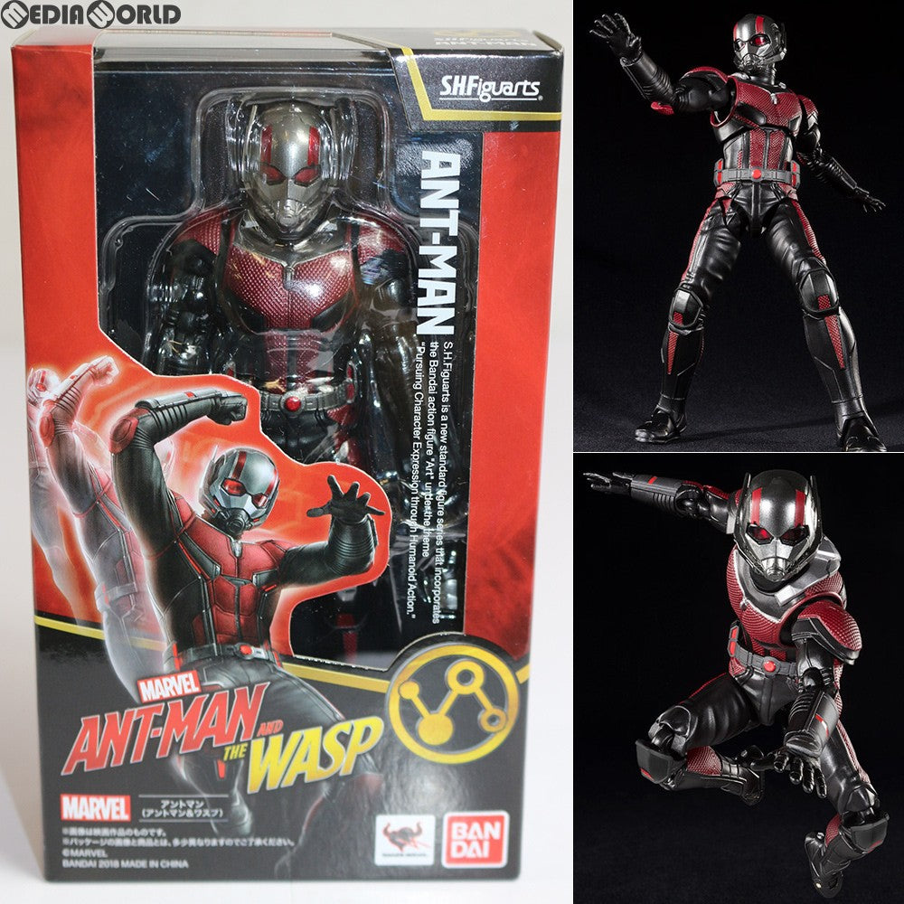 【中古即納】[FIG] S.H.Figuarts(フィギュアーツ) アントマン(アントマン ワスプ) Ant-Man and the Wasp 完成品 可動フィギュア バンダイスピリッツ(20180825)