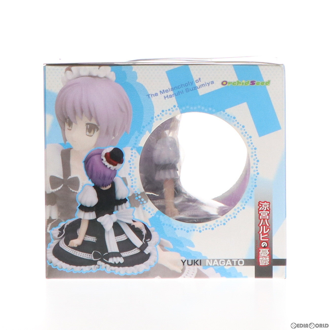 【中古即納】[FIG] 長門有希(ながとゆき) ゴスロリver. 涼宮ハルヒの憂鬱 1/7 完成品 フィギュア(PVC46) オーキッドシード(20090630)