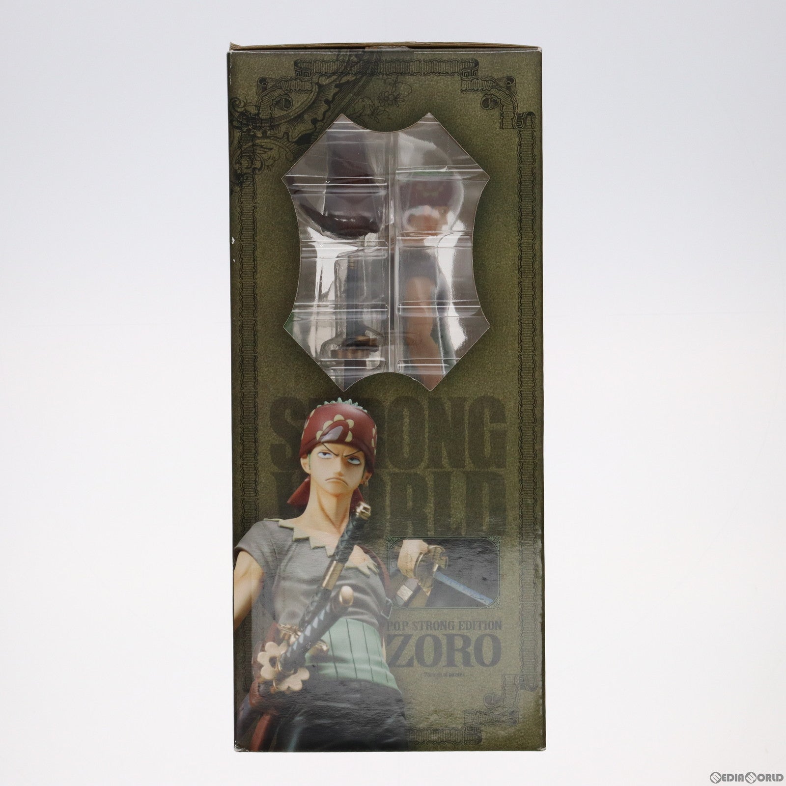 【中古即納】[FIG] Portrait.Of.Pirates P.O.P STRONG EDITION ロロノア・ゾロ ONE PIECE FILM STRONG WORLD(ワンピース フィルム ストロングワールド) 1/8 完成品 フィギュア メガハウス(20100227)