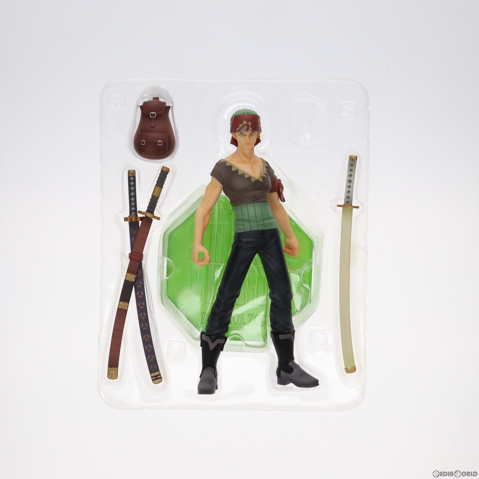 【中古即納】[FIG] Portrait.Of.Pirates P.O.P STRONG EDITION ロロノア・ゾロ ONE PIECE FILM STRONG WORLD(ワンピース フィルム ストロングワールド) 1/8 完成品 フィギュア メガハウス(20100227)