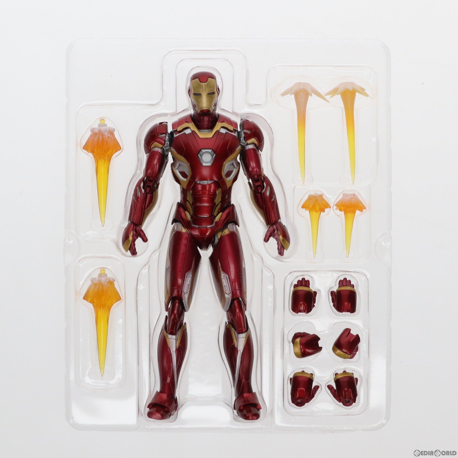 【中古即納】[FIG] S.H.Figuarts(フィギュアーツ) アイアンマン マーク45 アベンジャーズ/エイジ・オブ・ウルトロン 完成品 可動フィギュア バンダイ(20150829)