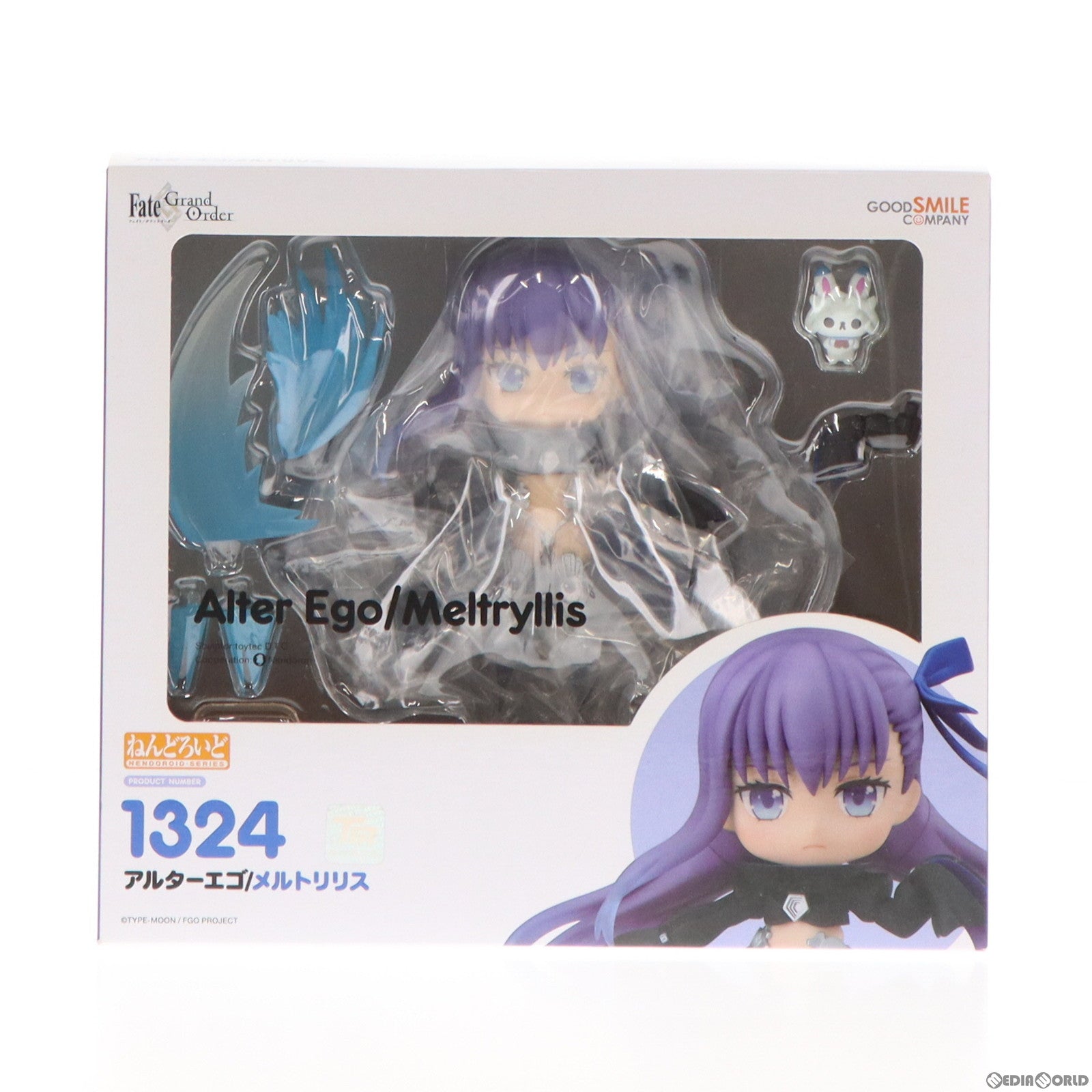 【中古即納】[FIG]ねんどろいど 1324 アルターエゴ/メルトリリス Fate/Grand Order(フェイト/グランドオーダー) 完成品 可動フィギュア グッドスマイルカンパニー(20201118)