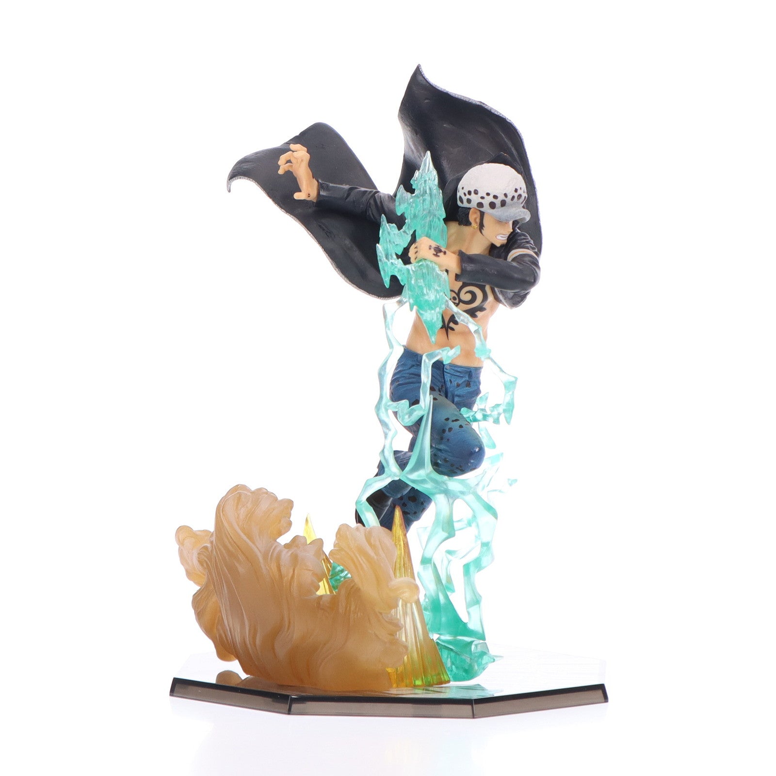 【中古即納】[FIG] フィギュアーツZERO トラファルガー・ロー -ガンマナイフ- ONE PIECE(ワンピース) 完成品 フィギュア バンダイスピリッツ(20180324)