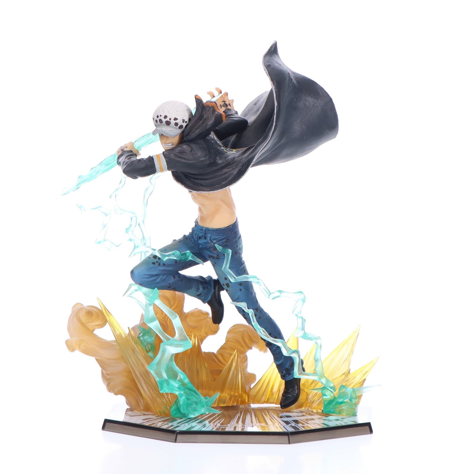 中古即納】[FIG]フィギュアーツZERO トラファルガー・ロー -ガンマナイフ- ONE PIECE(ワンピース) 完成品 フィギュア  バンダイスピリッツ