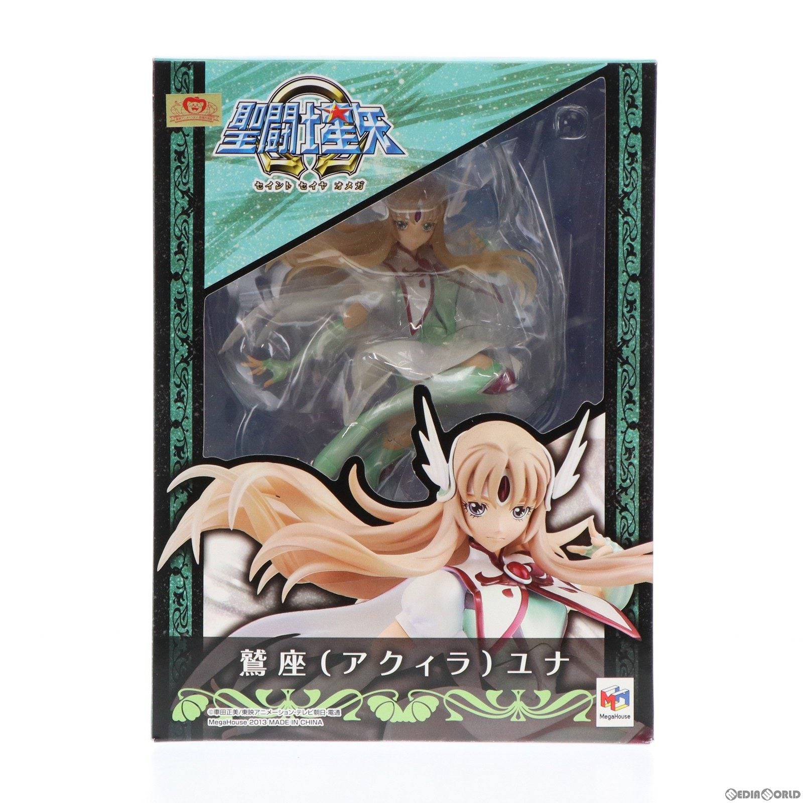 【中古即納】[FIG] 聖闘士星矢Ω(オメガ) 鷲座(アクィラ) ユナ 完成品 フィギュア メガハウス(20130331)