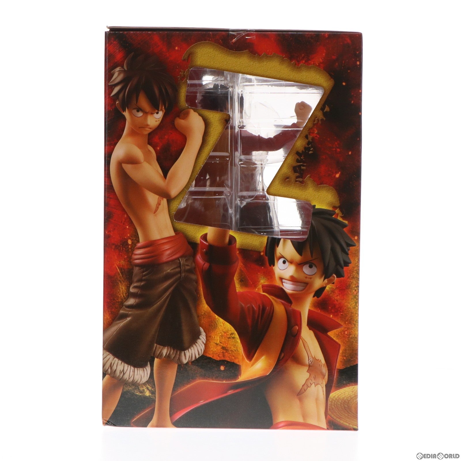 【中古即納】[FIG]Portrait.Of.Pirates P.O.P EDITION-Z モンキー・D・ルフィ ONE PIECE FILM Z(ワンピースフィルムZ) 1/8 完成品 フィギュア メガハウス(20140222)