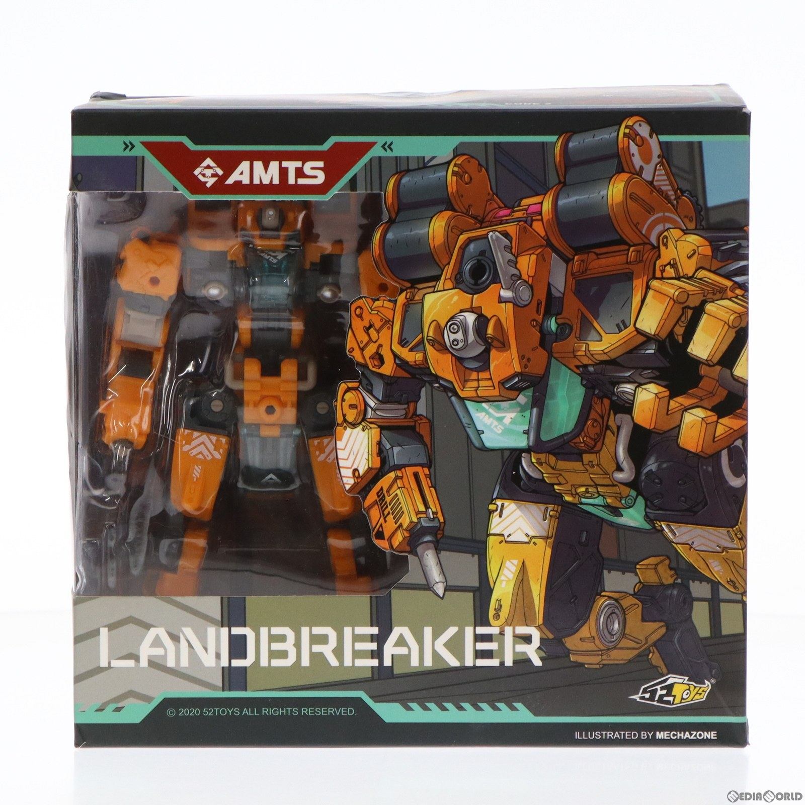 【中古即納】[FIG] MEGABOX(メガボックス) MB-12 LANDBREAKER -ランドブレーカー- アクションフィギュア 完成トイ 52Toys/マイルストン(20200831)