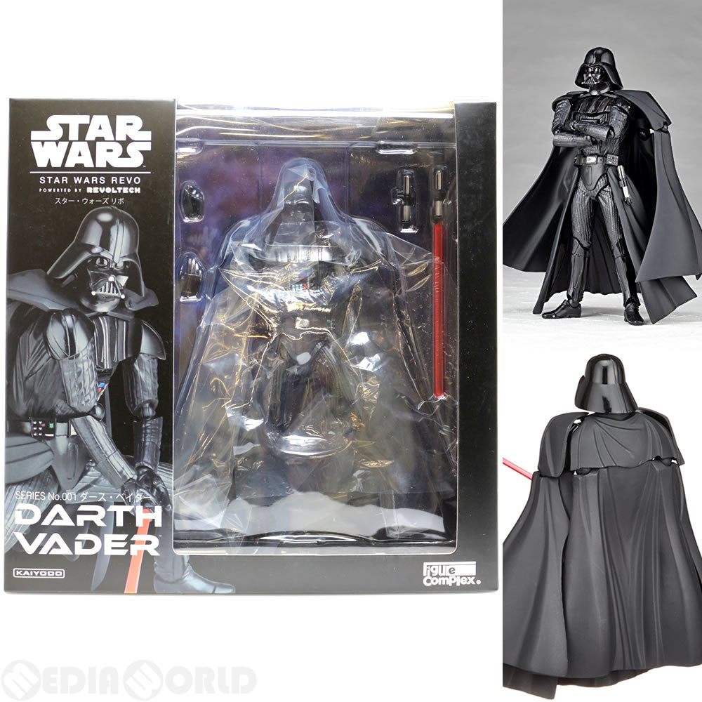 【中古即納】[FIG]スター・ウォーズ リボ No.001 ダース・ベイダー STAR WARS 完成品 可動フィギュア 海洋堂(20141220)