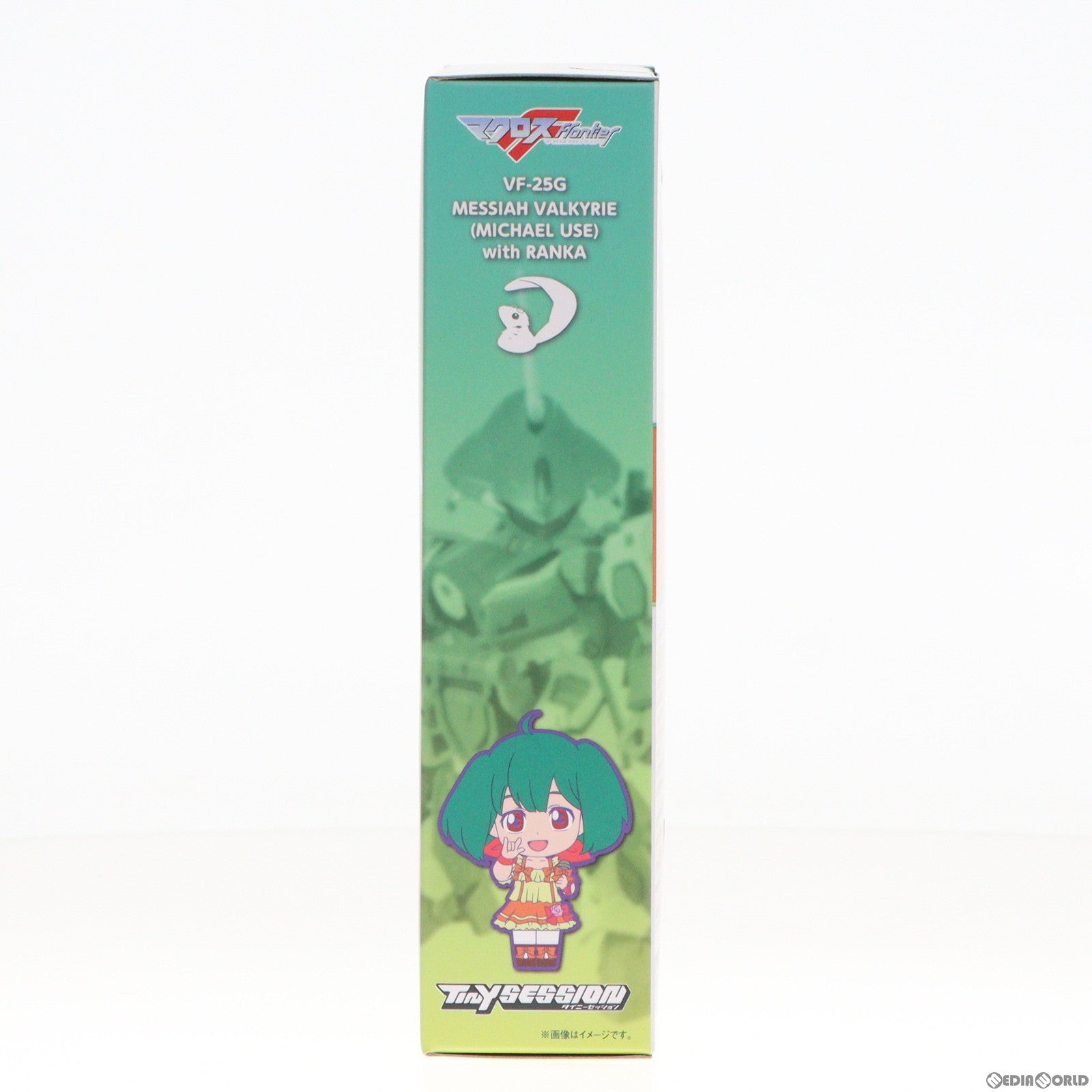 【中古即納】[FIG] TINY SESSION(タイニーセッション) VF-25G メサイアバルキリー(ミシェル機) with ランカ マクロスF(フロンティア) 完成品 可動フィギュア バンダイスピリッツ(20221118)