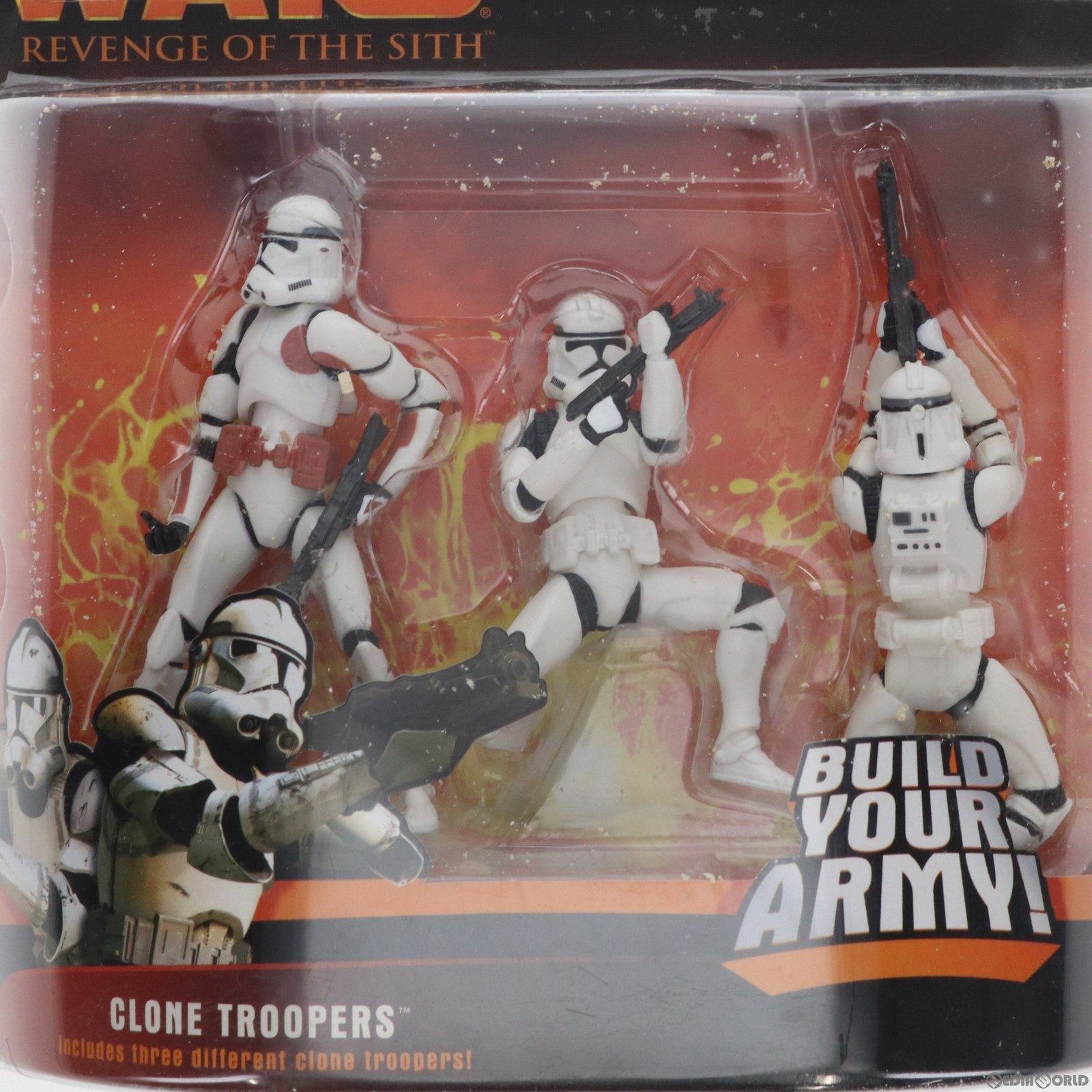 【中古即納】[FIG] STAR WARS DXフィギュア クローン・トルーパー 3パック スター・ウォーズ エピソード3/シスの復讐 完成品 フィギュア(85570) トミーダイレクト(20051231)