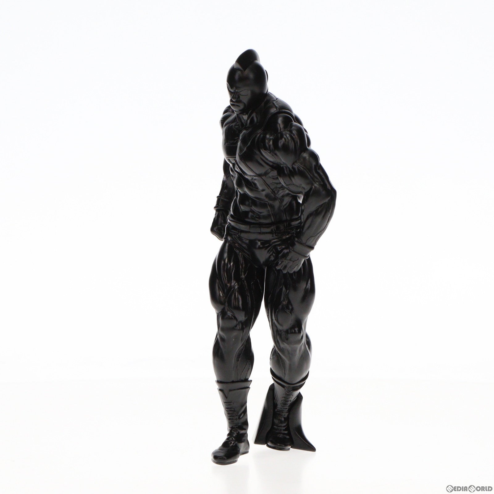 【中古即納】[SFT] CCP Muscular Collection キンソフ キン肉マン(KINスーツ/グロスブラック) 完成品 ソフビフィギュア CCP(19991231)