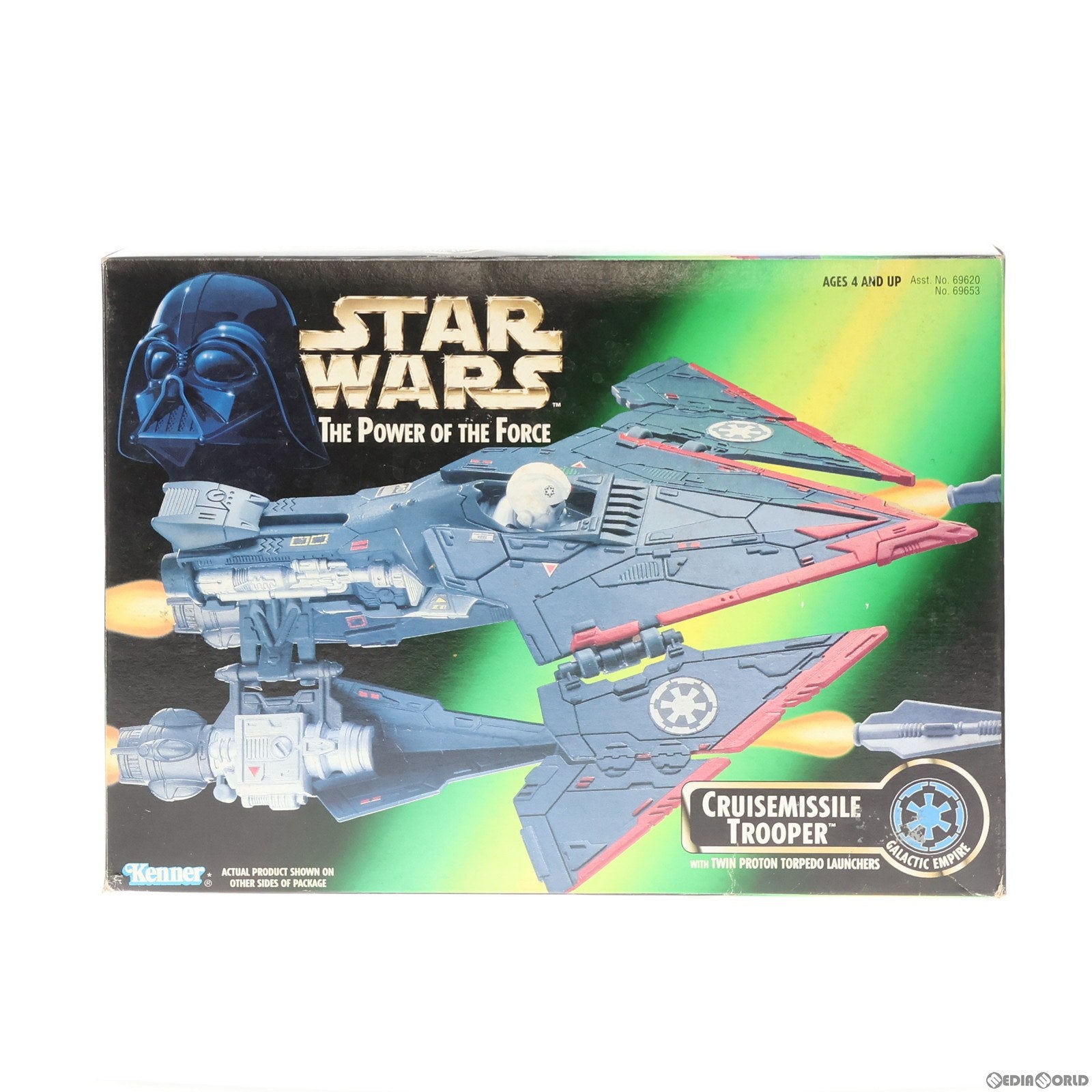 【中古即納】[FIG] スター・ウォーズ パワー・オブ・ザ・フォース クルーズミサイル・トルーパー STAR WARS 完成品 可動フィギュア ハズブロージャパン(19991231)