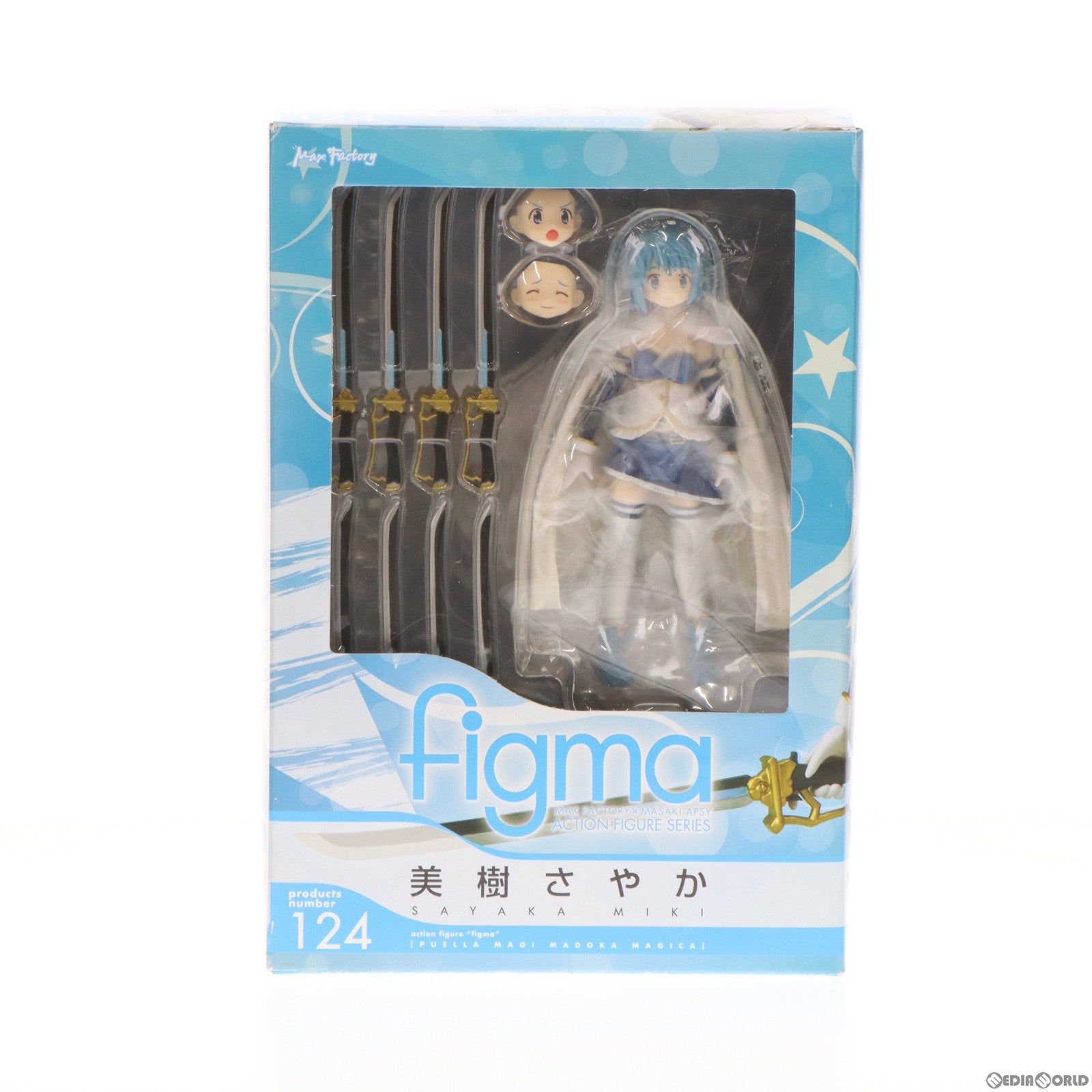【中古即納】[FIG] figma(フィグマ) 124 美樹さやか(みきさやか) 魔法少女まどか☆マギカ 完成品 可動フィギュア マックスファクトリー(20120430)