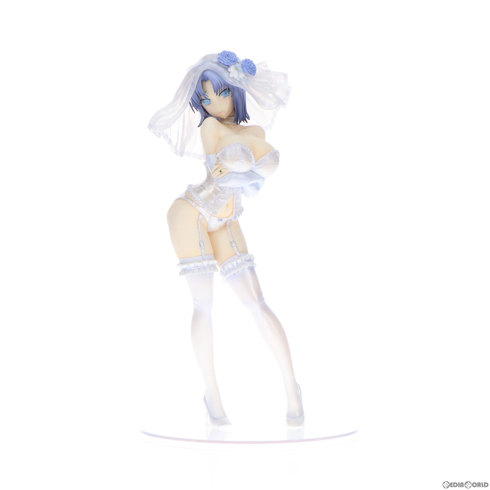 【中古即納】[FIG] 雪泉(ゆみ) ウェディングランジェリーVer. 閃乱カグラ SHINOVI MASTER -東京妖魔篇- 1/7 完成品 フィギュア KADOKAWA(カドカワ) (20200111)