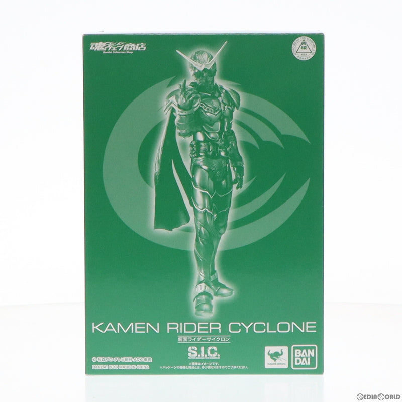 【中古即納】[FIG]魂ウェブ商店限定 S.I.C. 仮面ライダーサイクロン 小説 仮面ライダーW(ダブル) ～Zを継ぐ者～ 完成品 可動フィギュア  バンダイ(20131122)