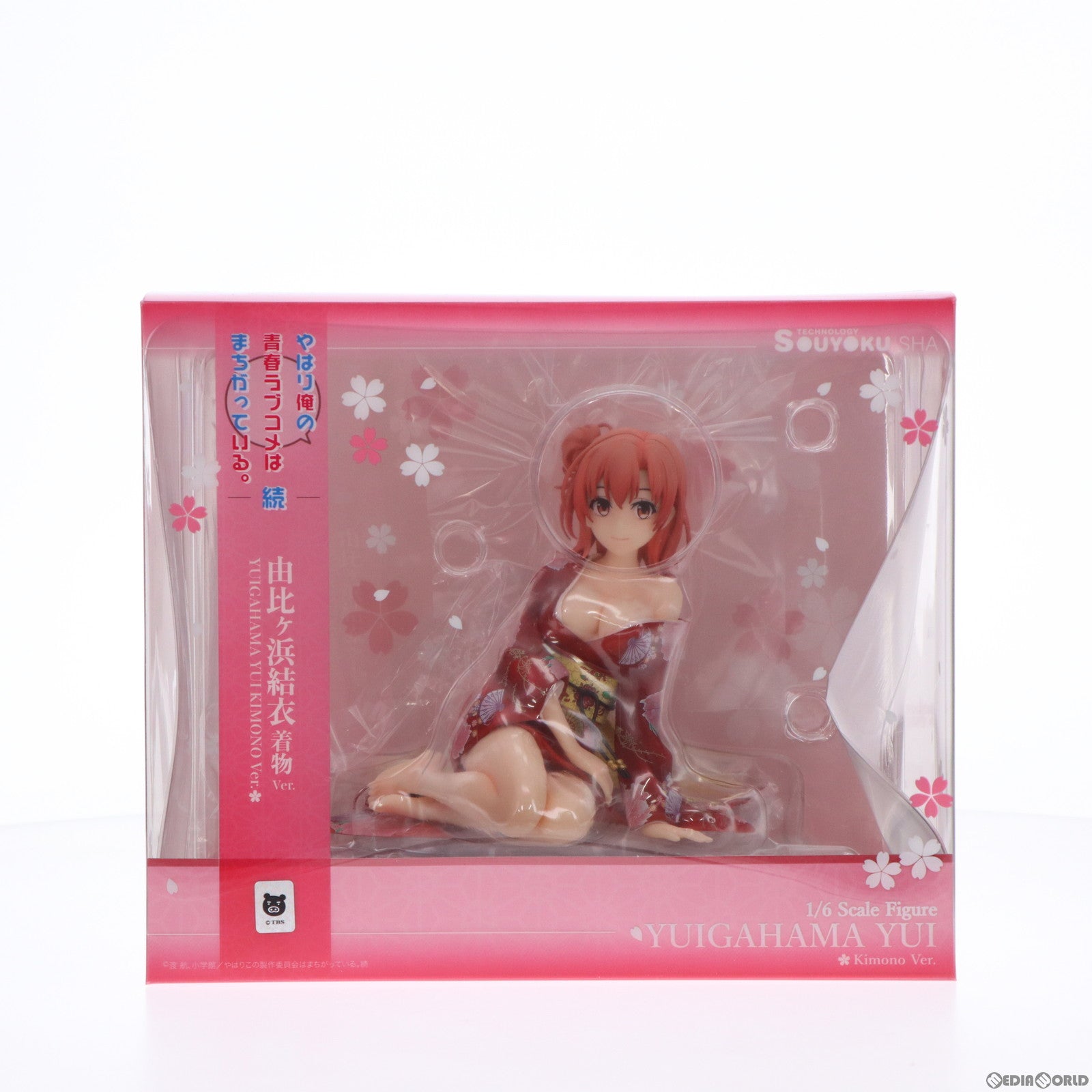 【中古即納】[FIG] 由比ヶ浜結衣(ゆいがはまゆい) 着物Ver. やはり俺の青春ラブコメはまちがっている。続 1/6 完成品 フィギュア 双翼社(20181128)