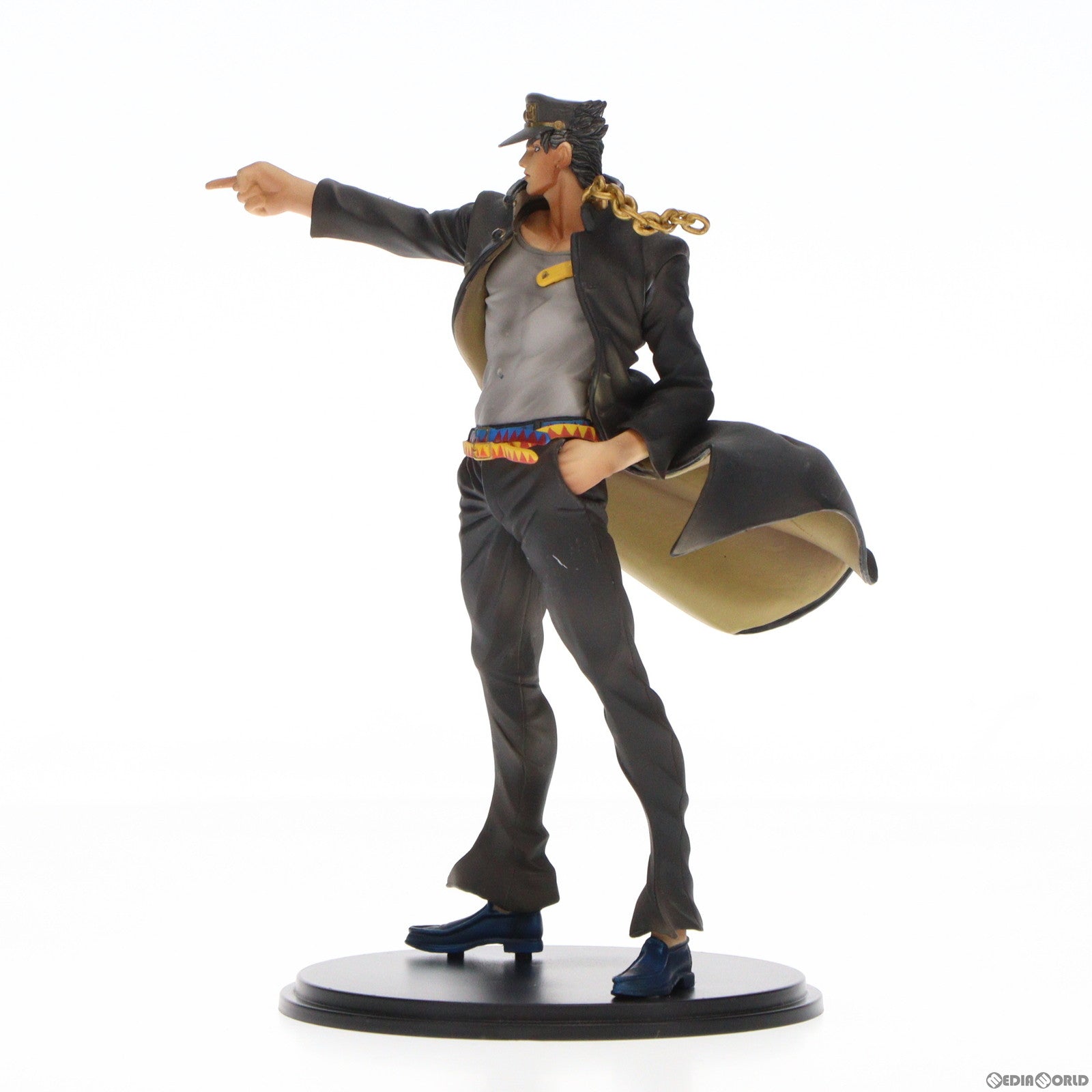 【中古即納】[FIG] スタチューレジェンド 第14弾 空条承太郎(くうじょうじょうたろう) ジョジョの奇妙な冒険 第三部 スターダストクルセイダース 完成品 フィギュア ディ・モールト ベネ(20120512)